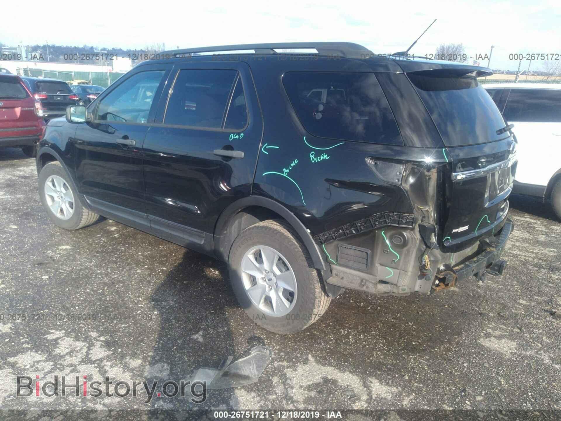 2014 FORD EXPLORER - VIN: 1FM5K8B81EGC19383 - Фото 3