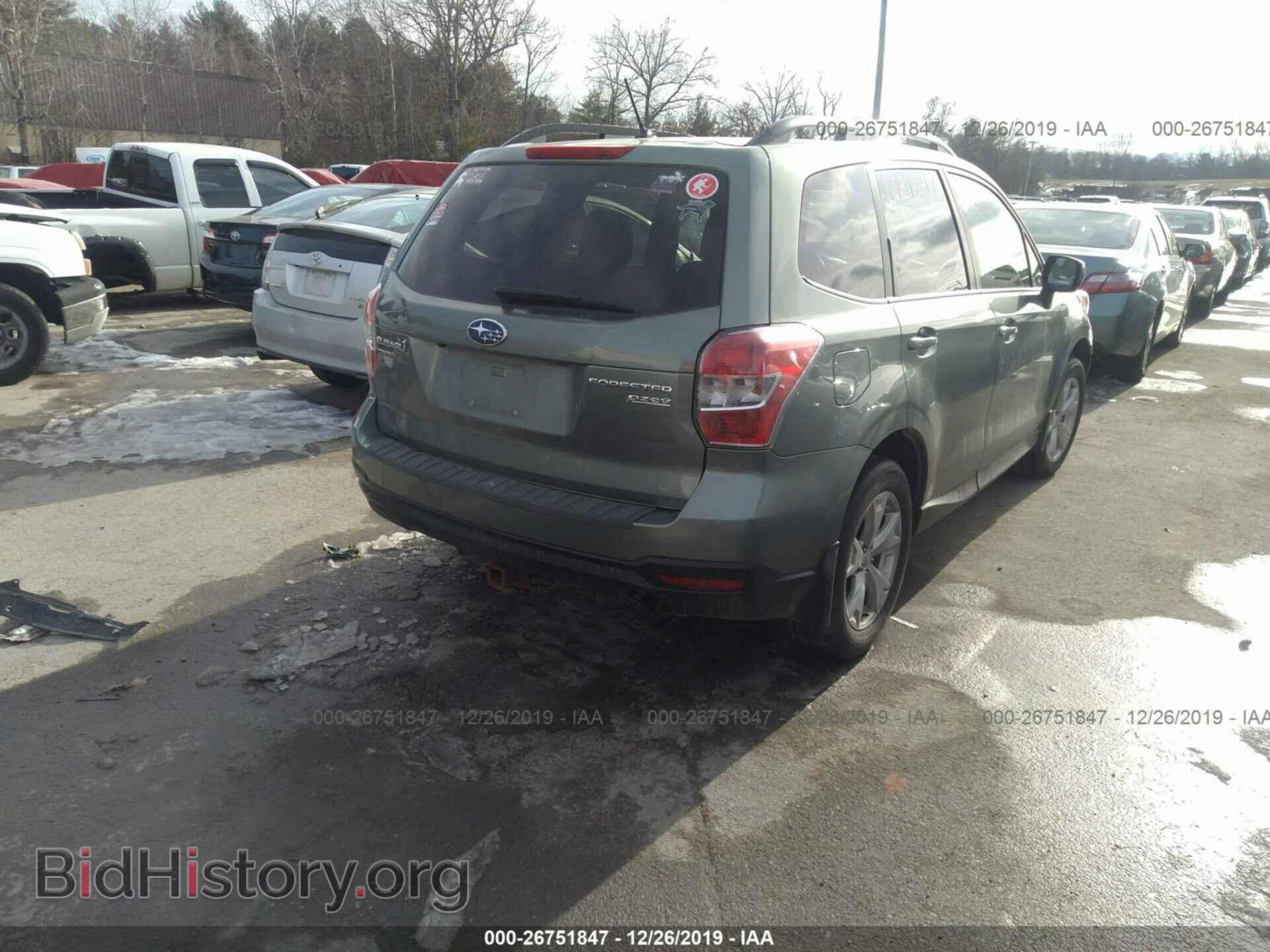 2015 SUBARU FORESTER - VIN: JF2SJADC4FH465683 - Фото 4