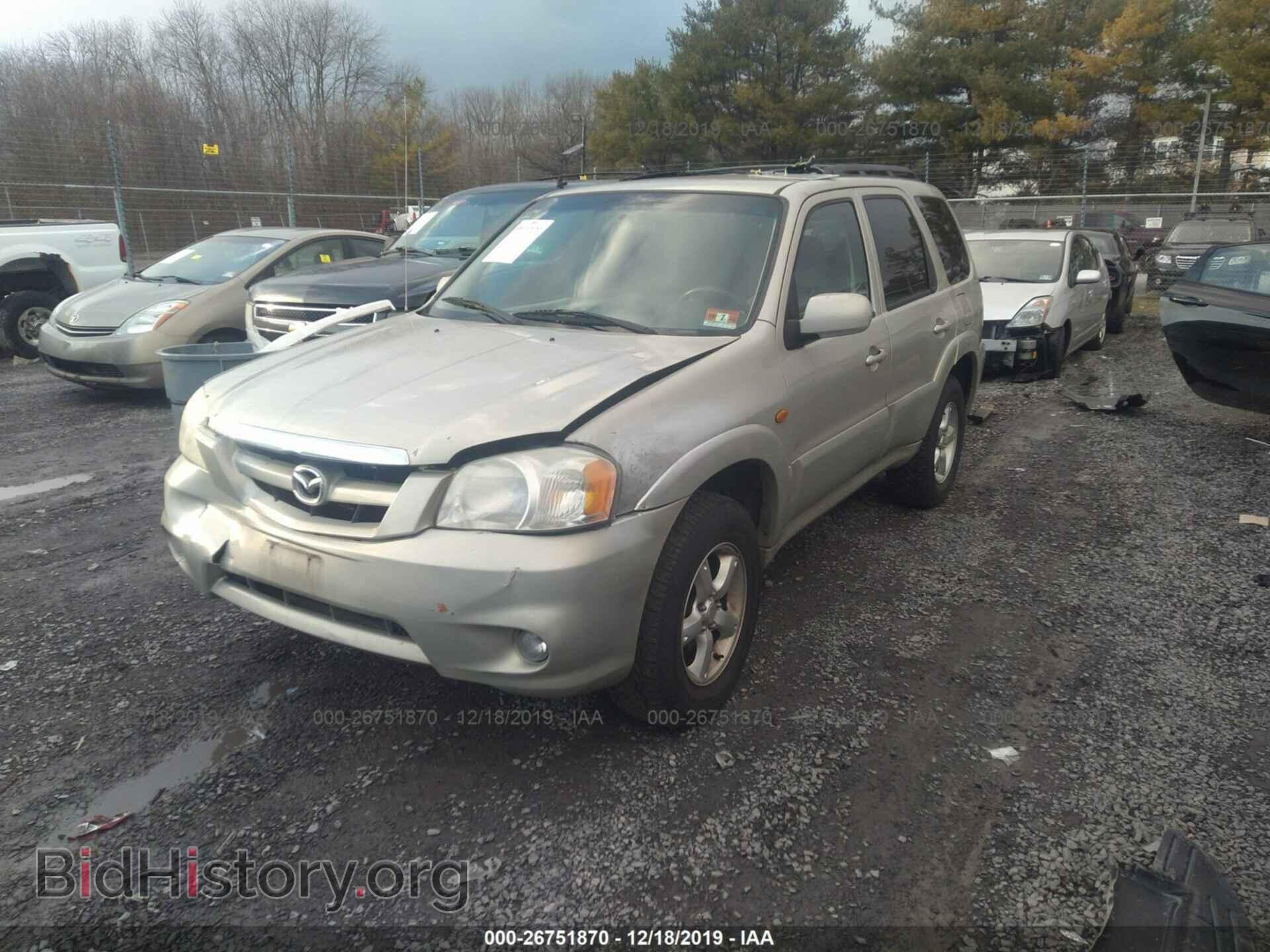 2005 MAZDA TRIBUTE - VIN: 4F2YZ04125KM07194 - Фото 2