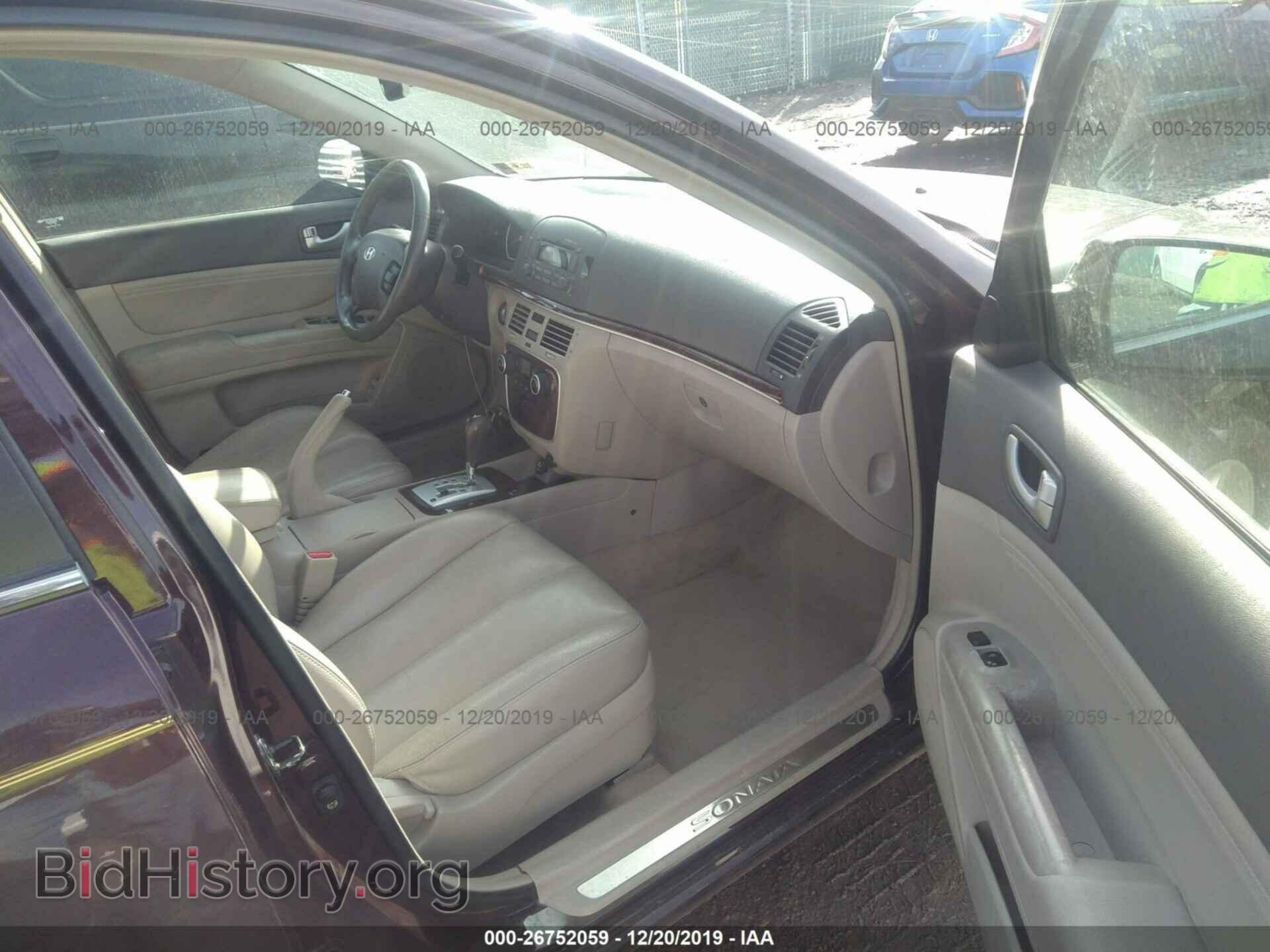 2006 HYUNDAI SONATA - VIN: 5NPEU46F96H069679 - Фото 5