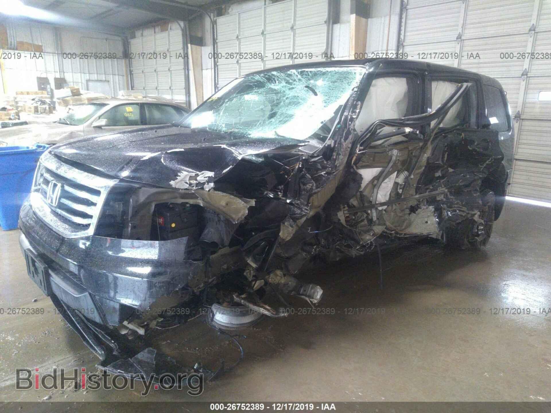 2014 HONDA PILOT - VIN: 5FNYF4H28EB018446 - Фото 2