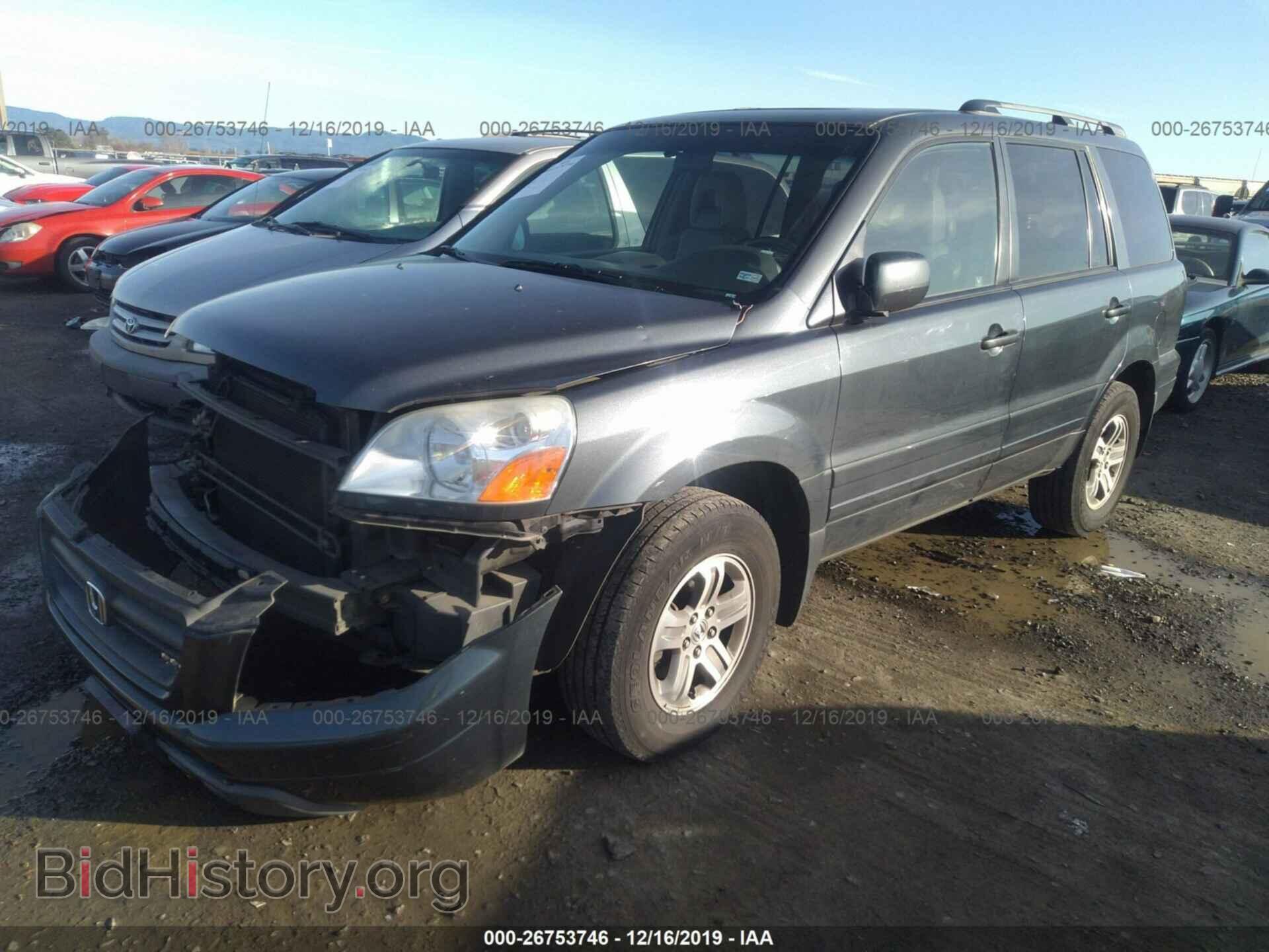 2005 HONDA PILOT - VIN: 2HKYF18545H526231 - Фото 2