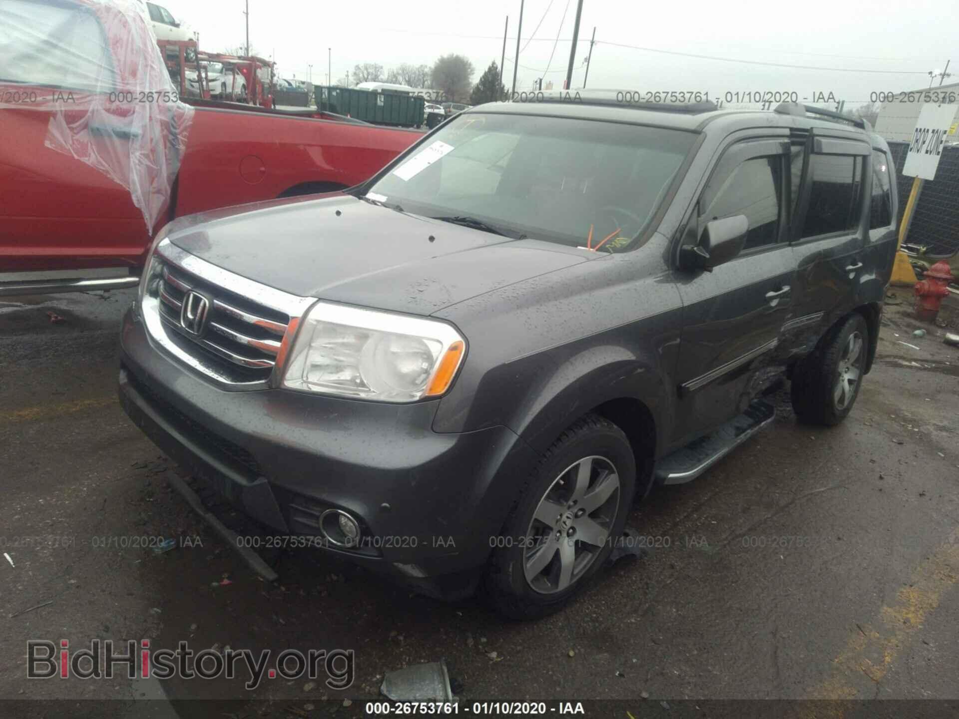 2012 HONDA PILOT - VIN: 5FNYF4H91CB066445 - Фото 2