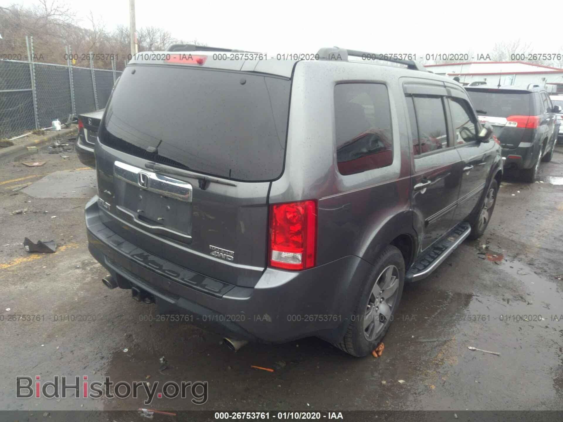 2012 HONDA PILOT - VIN: 5FNYF4H91CB066445 - Фото 4
