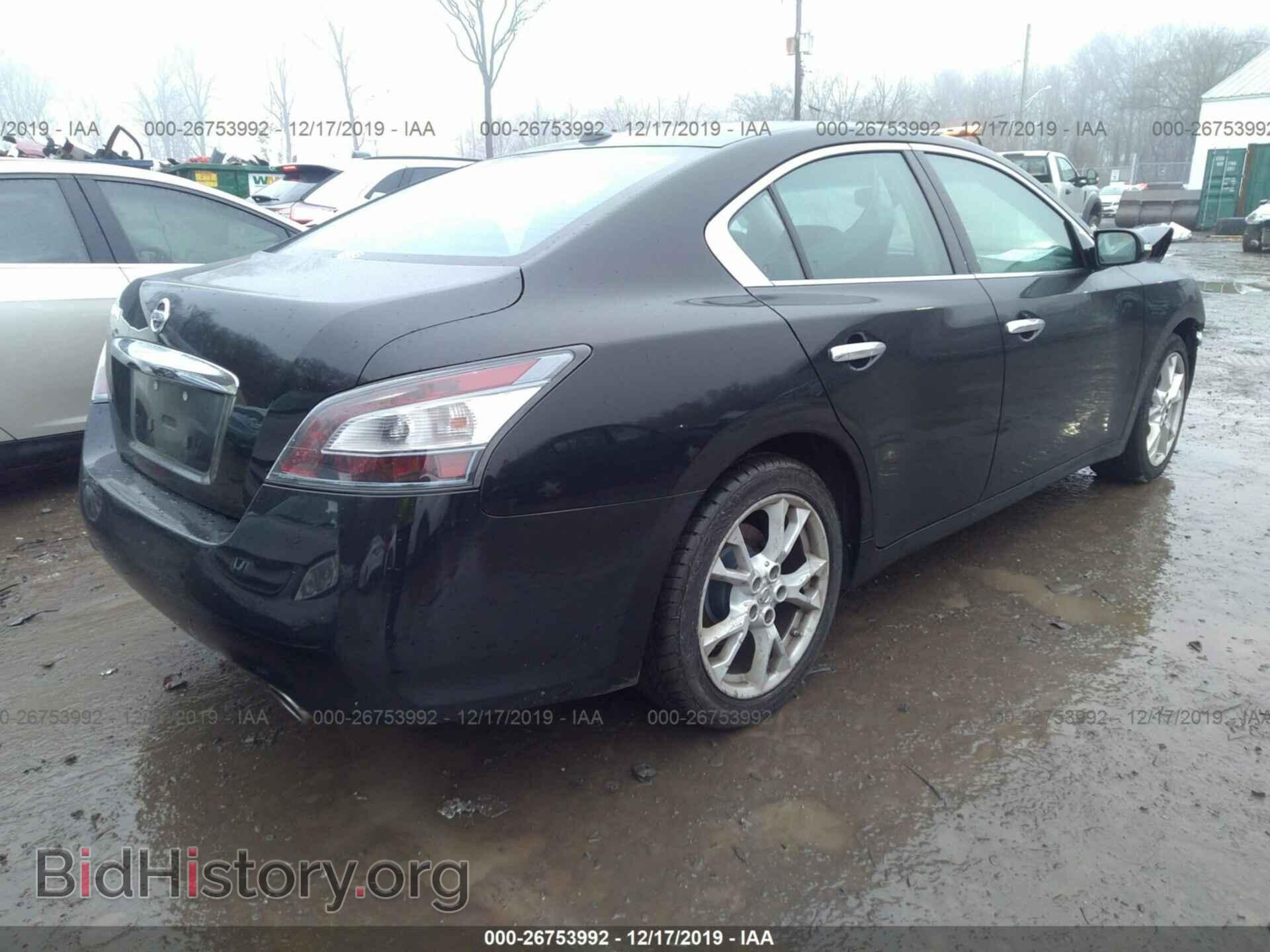 2012 NISSAN MAXIMA - VIN: 1N4AA5AP2CC841837 - Фото 4