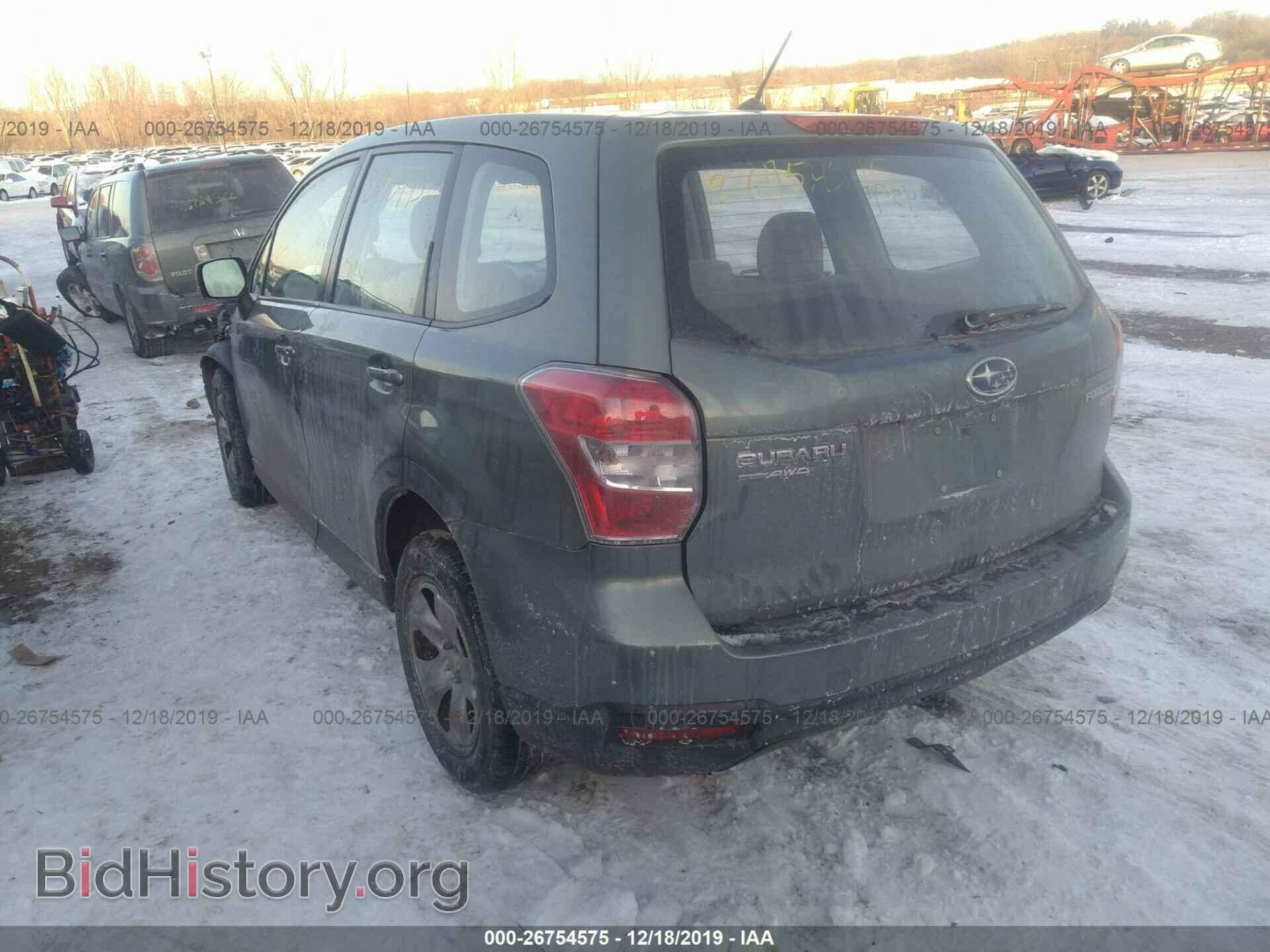 2015 SUBARU FORESTER - VIN: JF2SJAAC8FH569355 - Фото 3