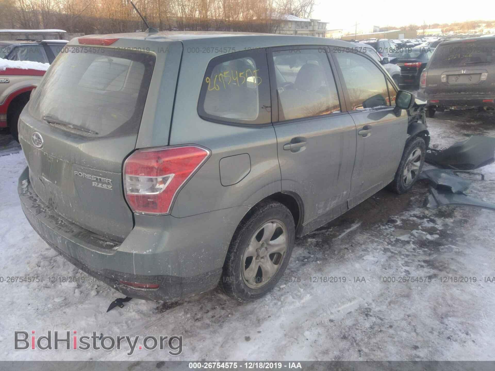 2015 SUBARU FORESTER - VIN: JF2SJAAC8FH569355 - Фото 4