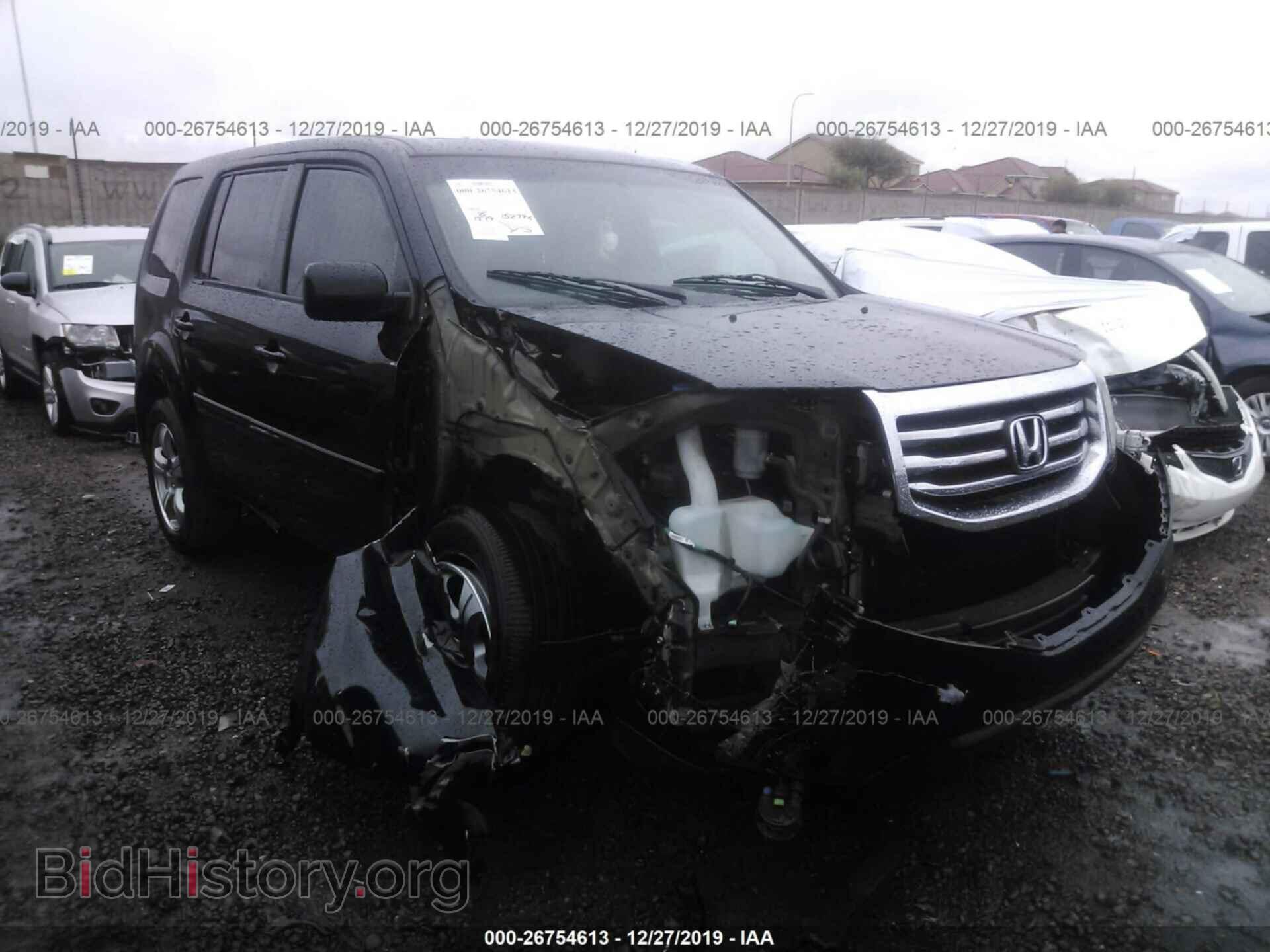 Photo 5FNYF3H53DB037067 - HONDA PILOT 2013