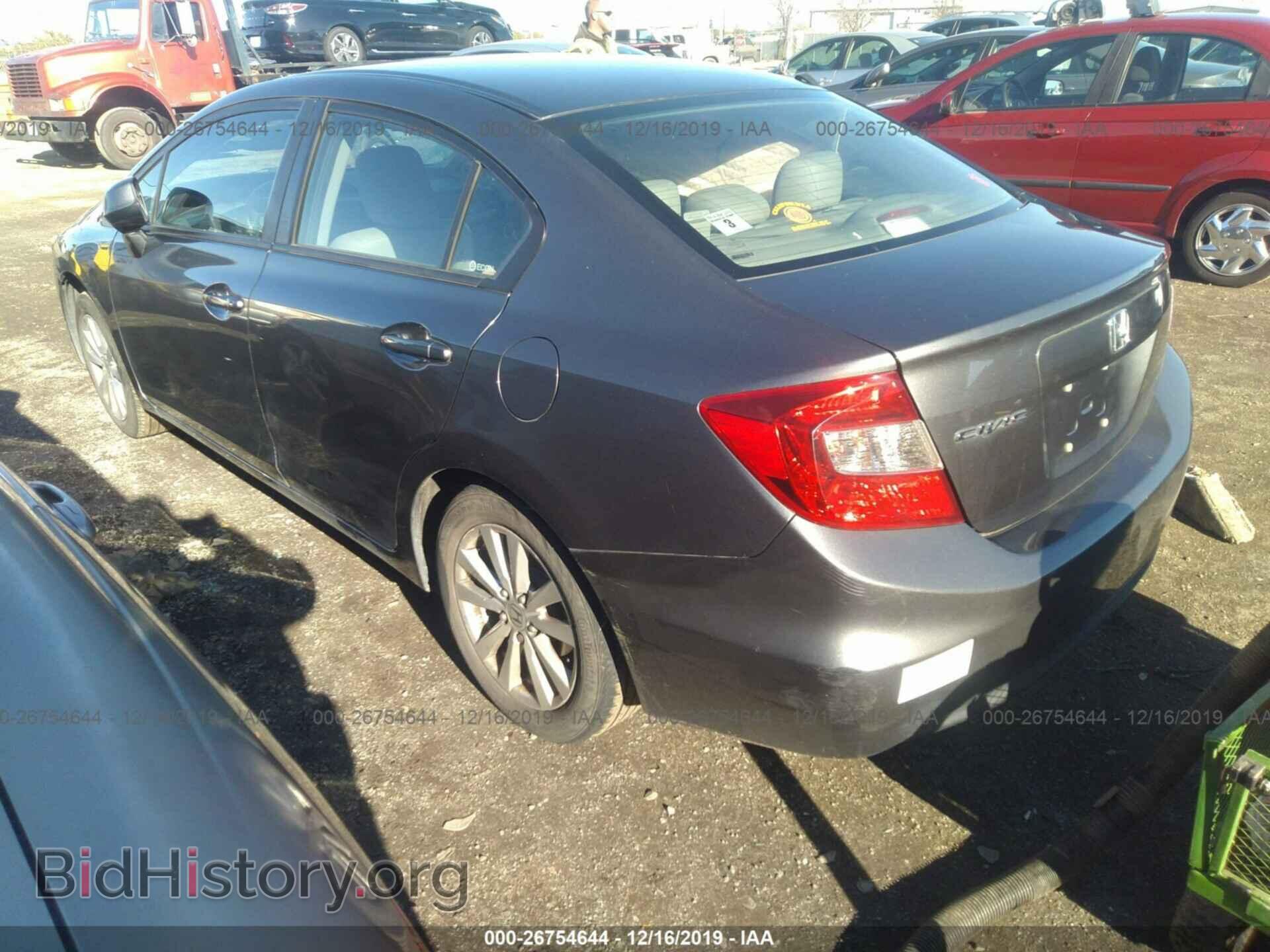 2012 Honda Civic - VIN: 19XFB2F98CE328056 - Фото 3