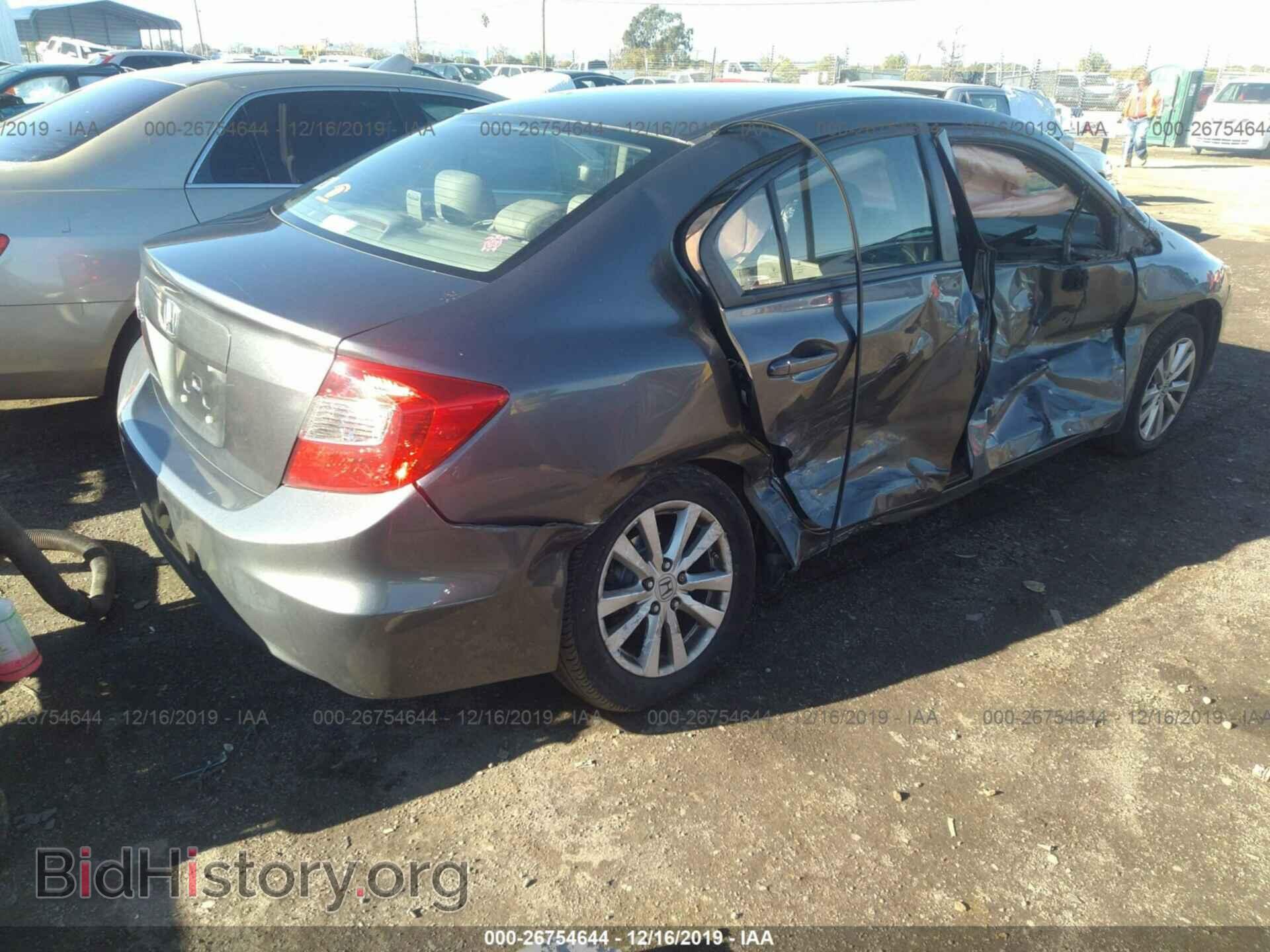 2012 Honda Civic - VIN: 19XFB2F98CE328056 - Фото 4