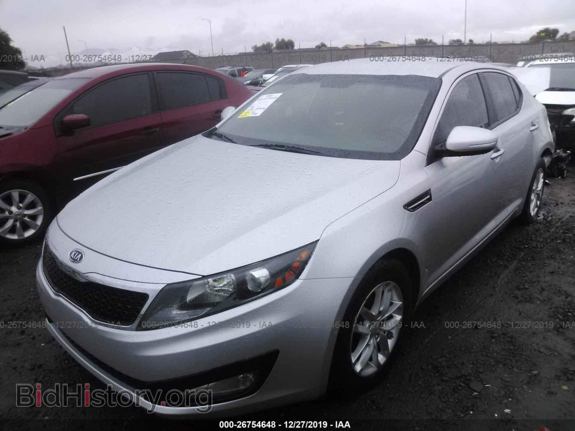 2012 KIA OPTIMA - VIN: KNAGM4A72C5275198 - Фото 2