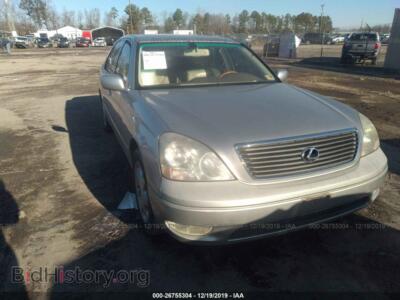 2003 Lexus LS 430, silver — VIN JTHBN30F630101997, IAAI