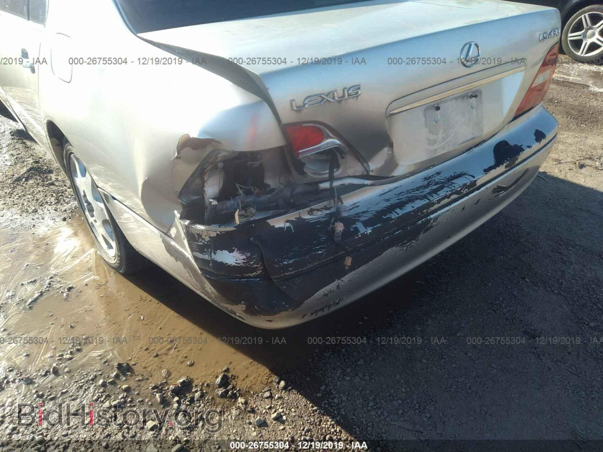 2003 LEXUS LS - VIN: JTHBN30F630101997 - Фото 6