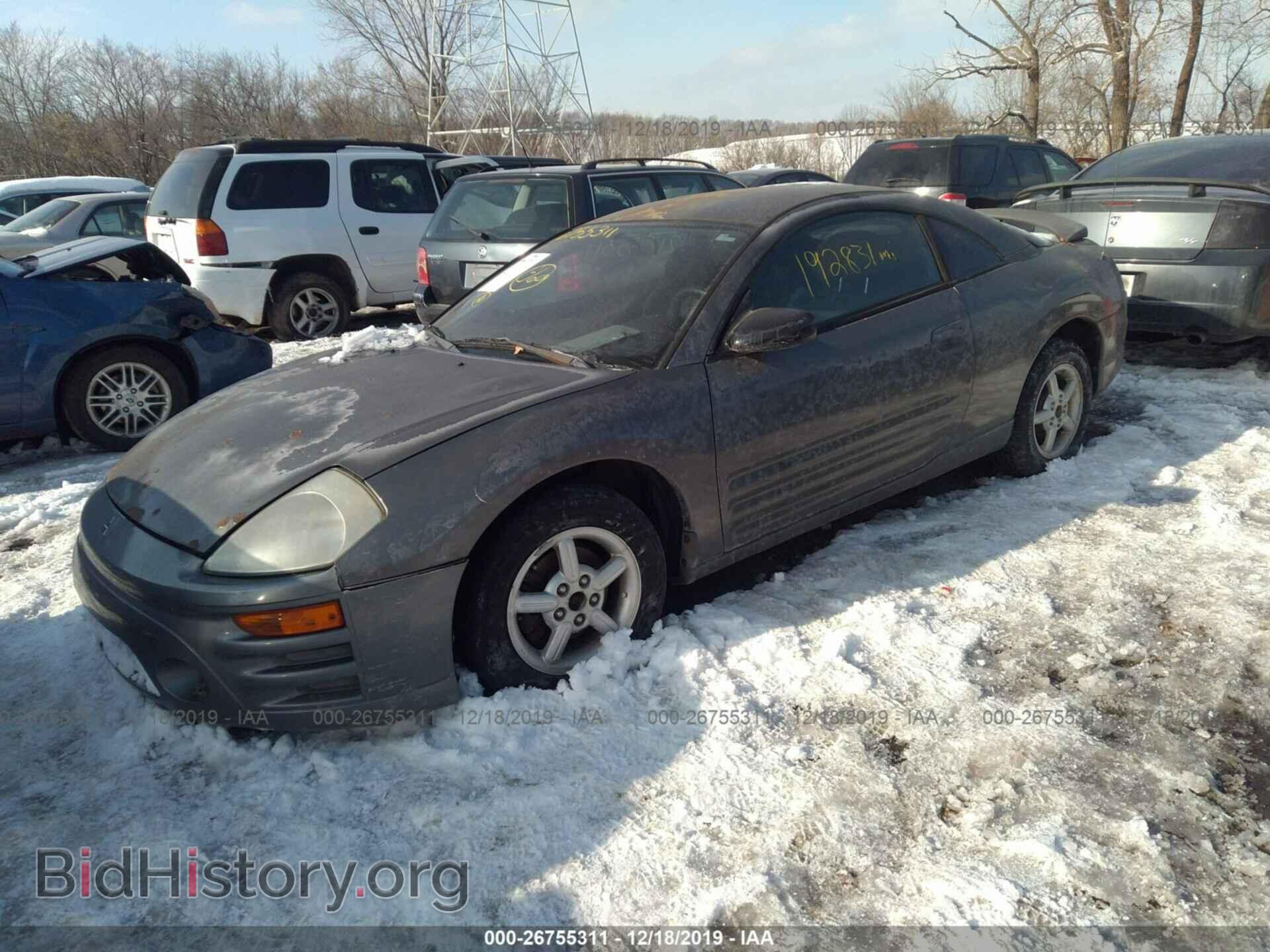 2003 Mitsubishi Eclipse - VIN: 4A3AC34G53E020253 - Фото 2