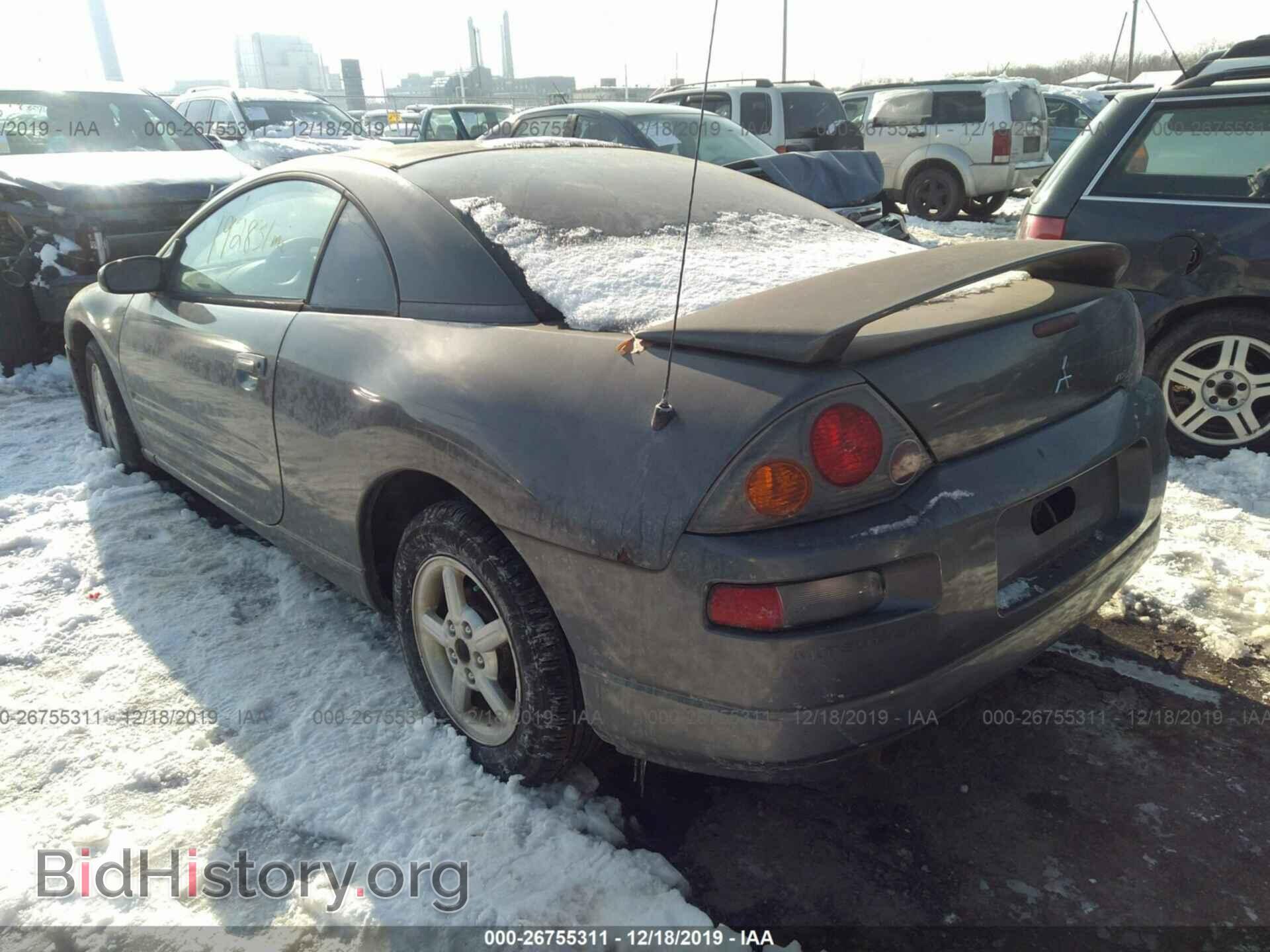 2003 Mitsubishi Eclipse - VIN: 4A3AC34G53E020253 - Фото 3