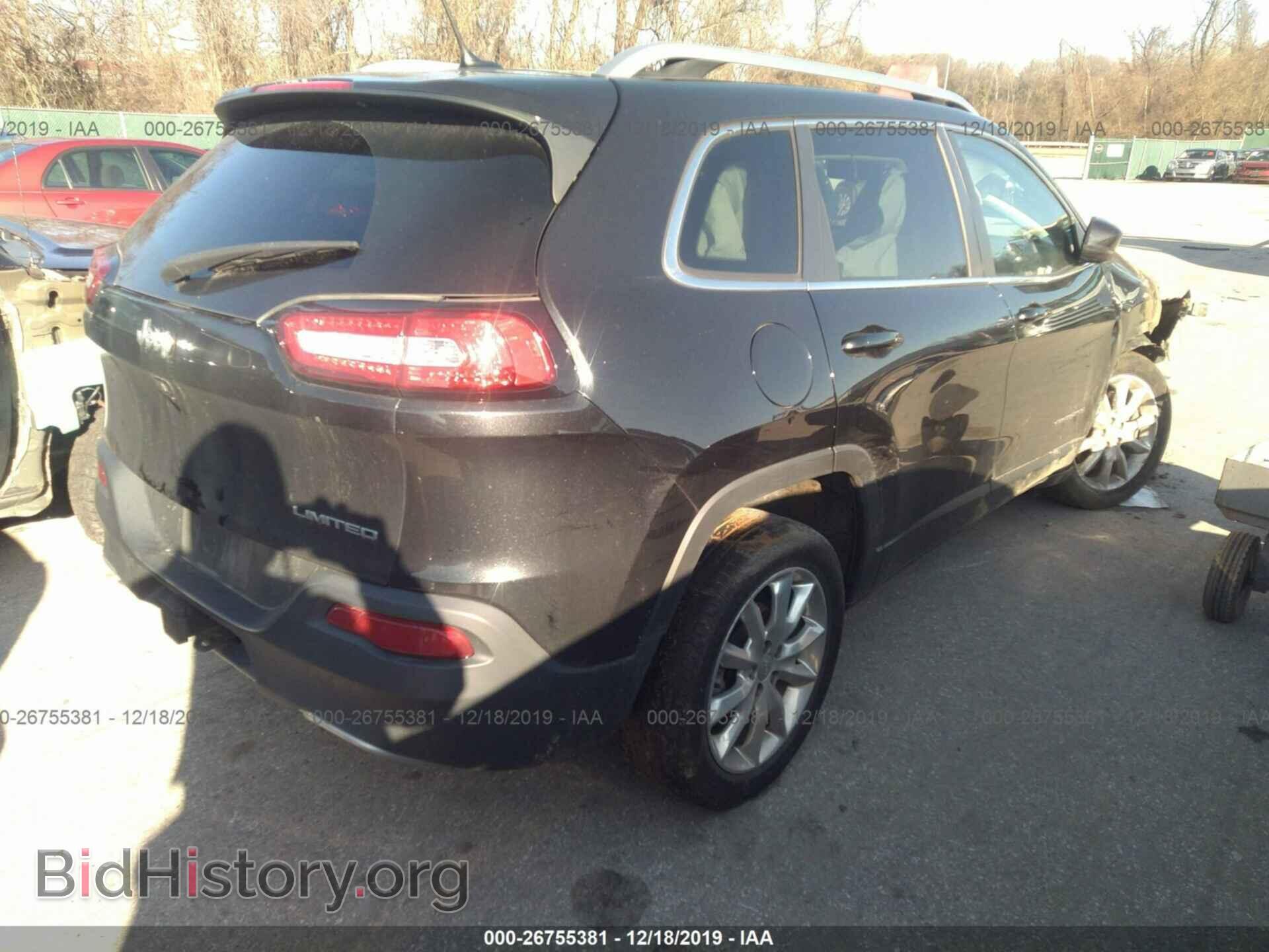 2015 JEEP CHEROKEE - VIN: 1C4PJLDB6FW657223 - Фото 4