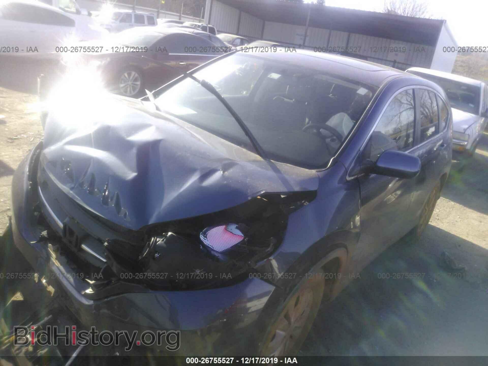 2013 HONDA CR-V - VIN: 2HKRM4H58DH624818 - Фото 2
