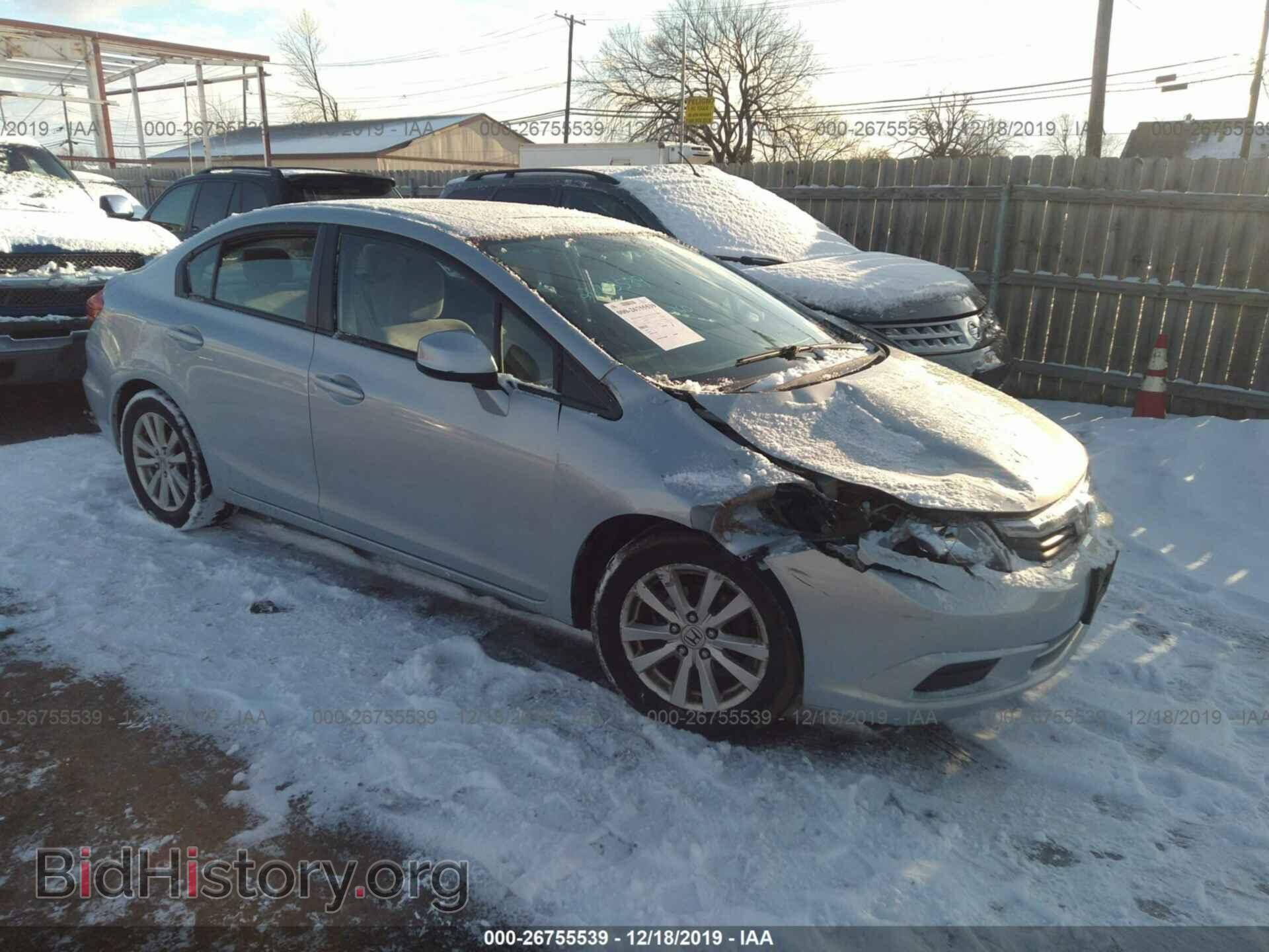 Photo 2HGFB2F81CH588828 - HONDA CIVIC 2012
