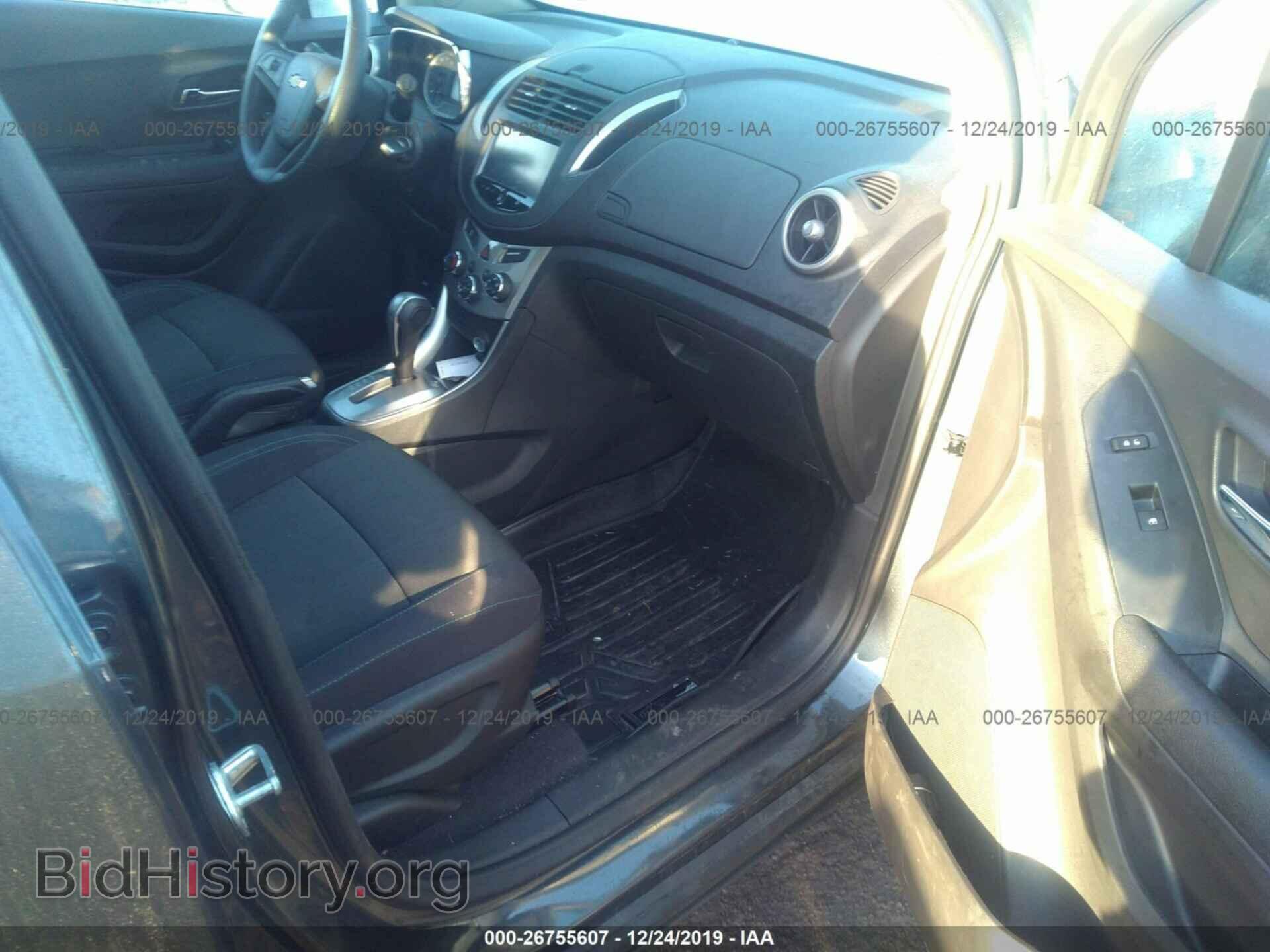 2016 CHEVROLET TRAX - VIN: 3GNCJLSBXGL254183 - Фото 5