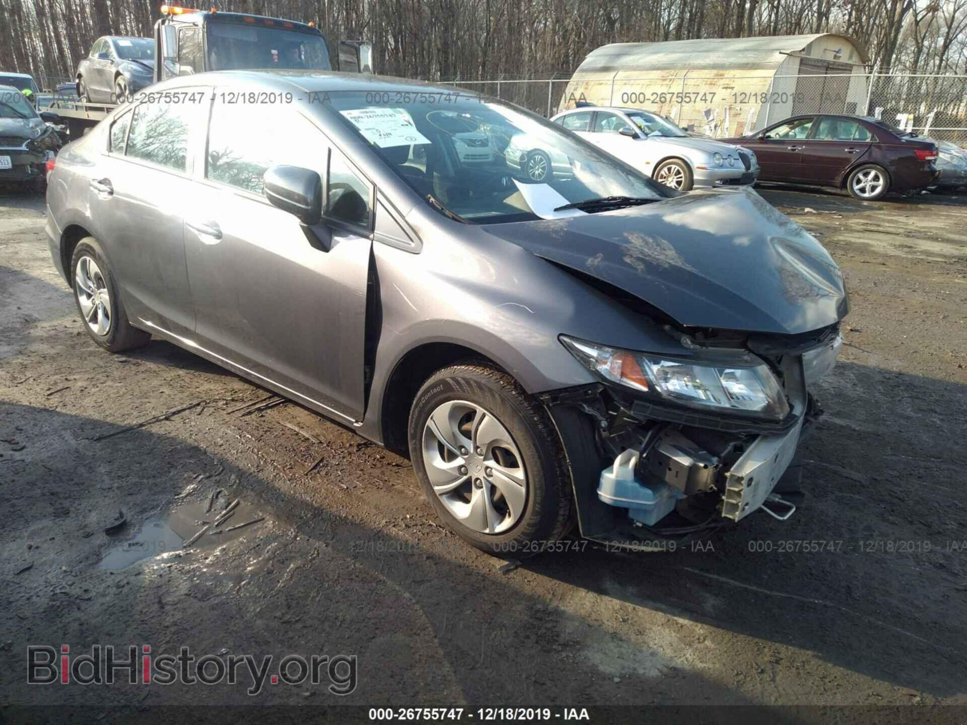 Фотография 2HGFB2F59EH549719 - HONDA CIVIC 2014