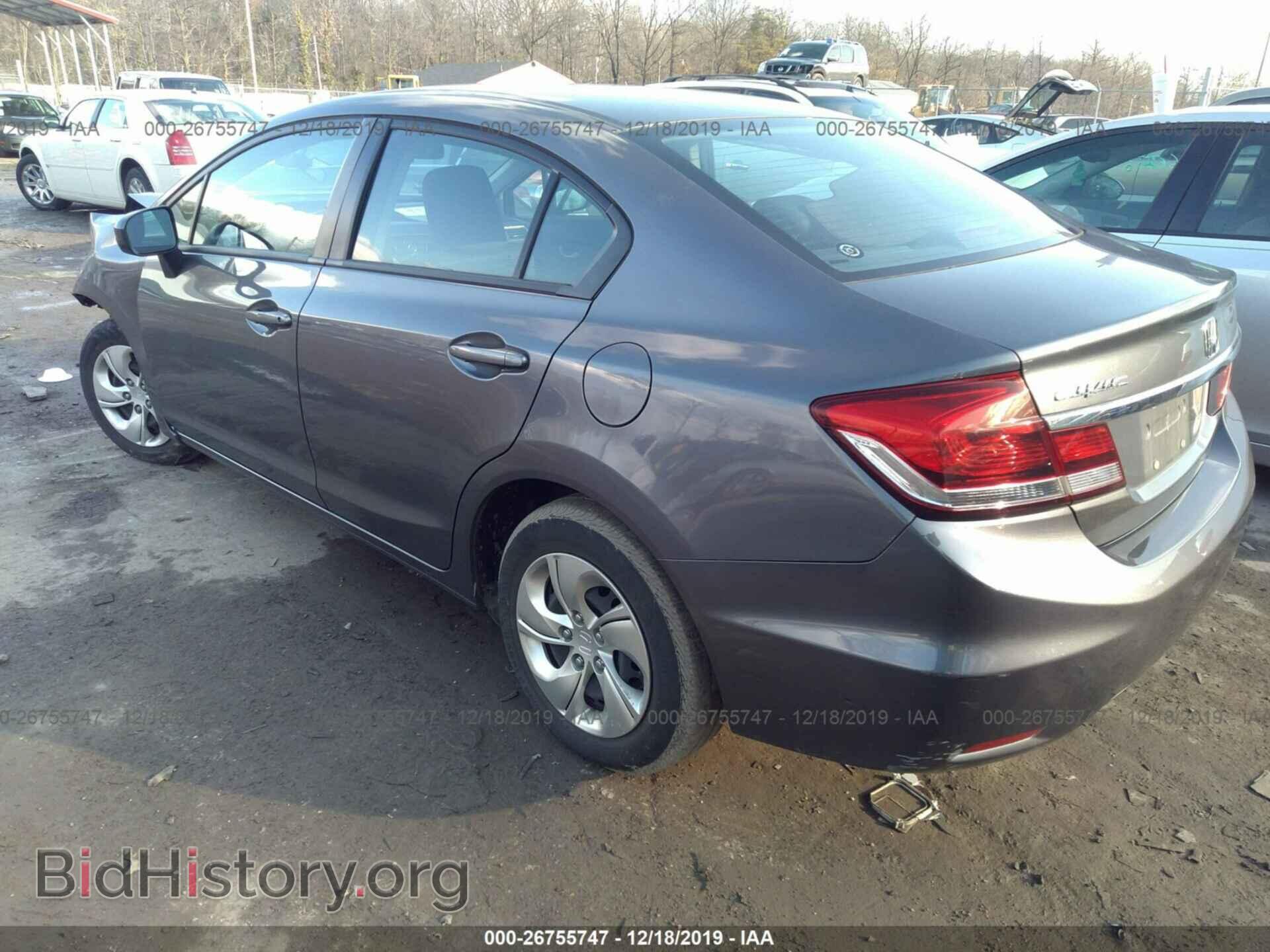 2014 HONDA CIVIC - VIN: 2HGFB2F59EH549719 - Фото 3