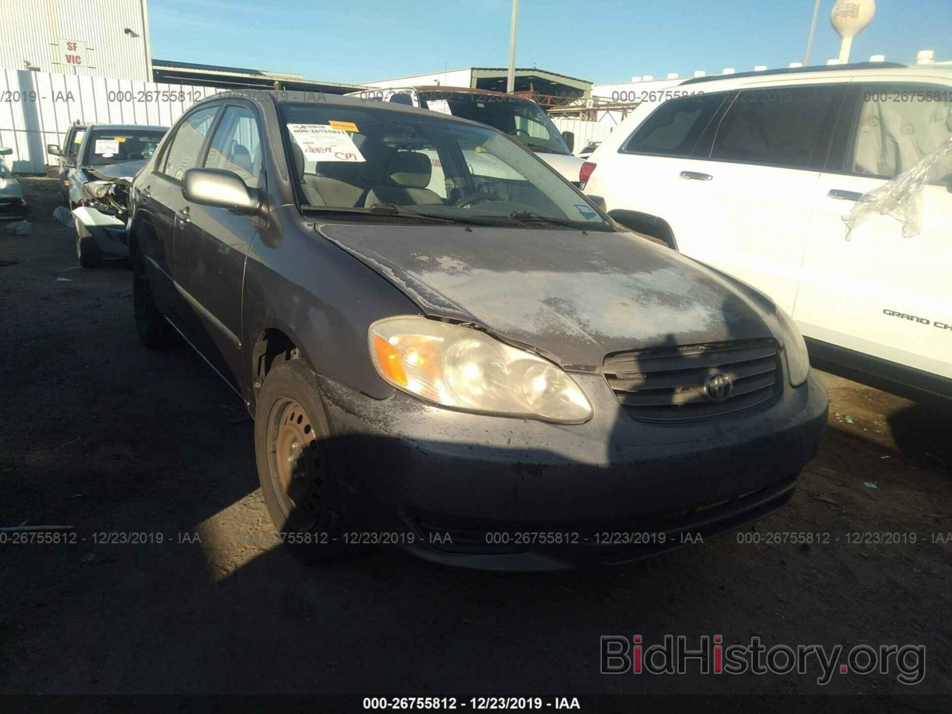 Photo 1NXBR32E03Z160543 - TOYOTA COROLLA 2003