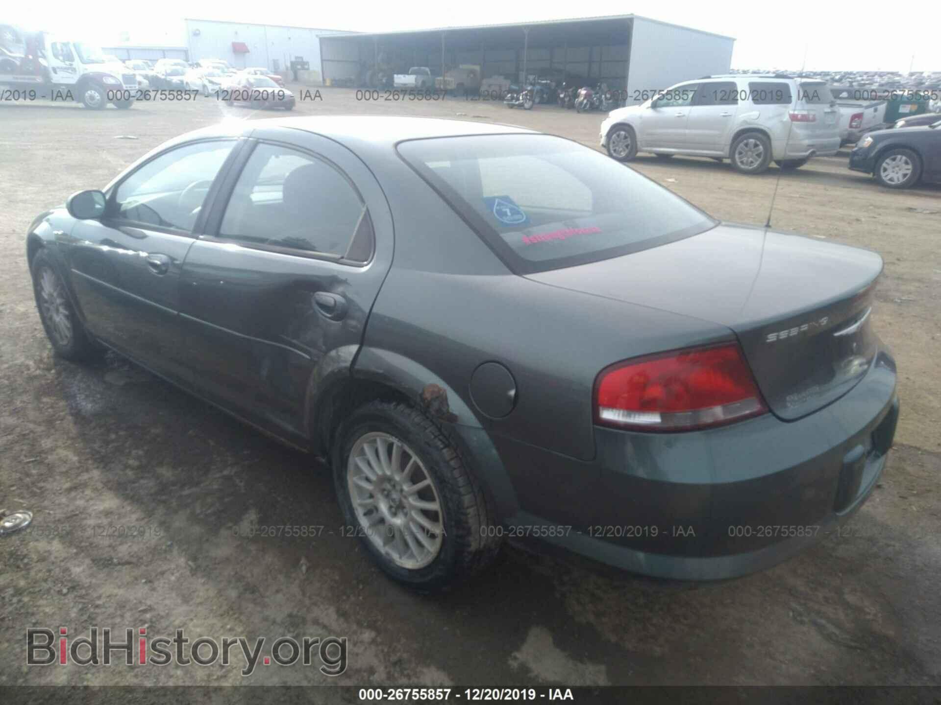 2004 CHRYSLER SEBRING - VIN: 1C3EL46X04N277267 - Photo 3