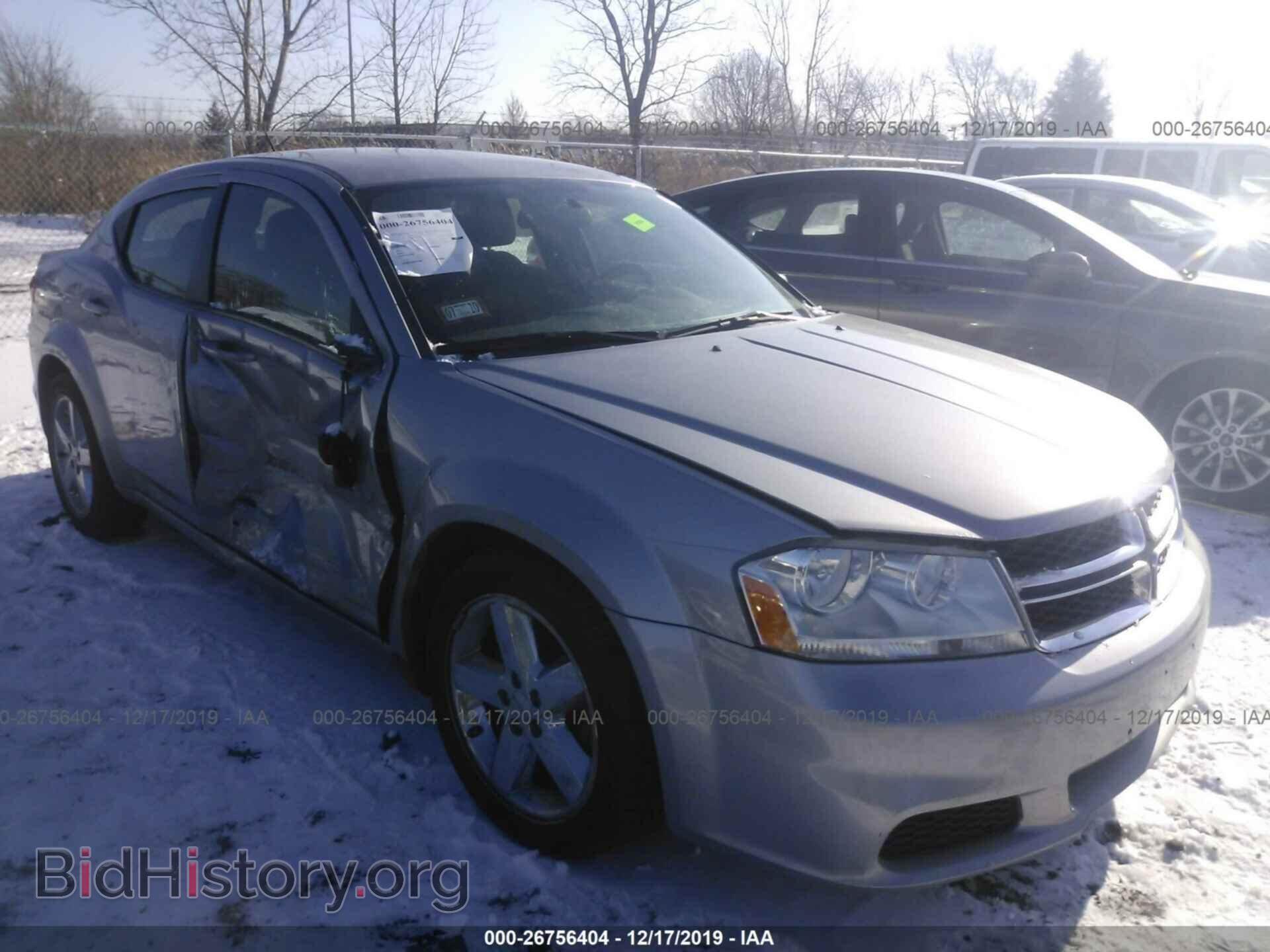 Фотография 1C3CDZABXDN540782 - DODGE AVENGER 2013