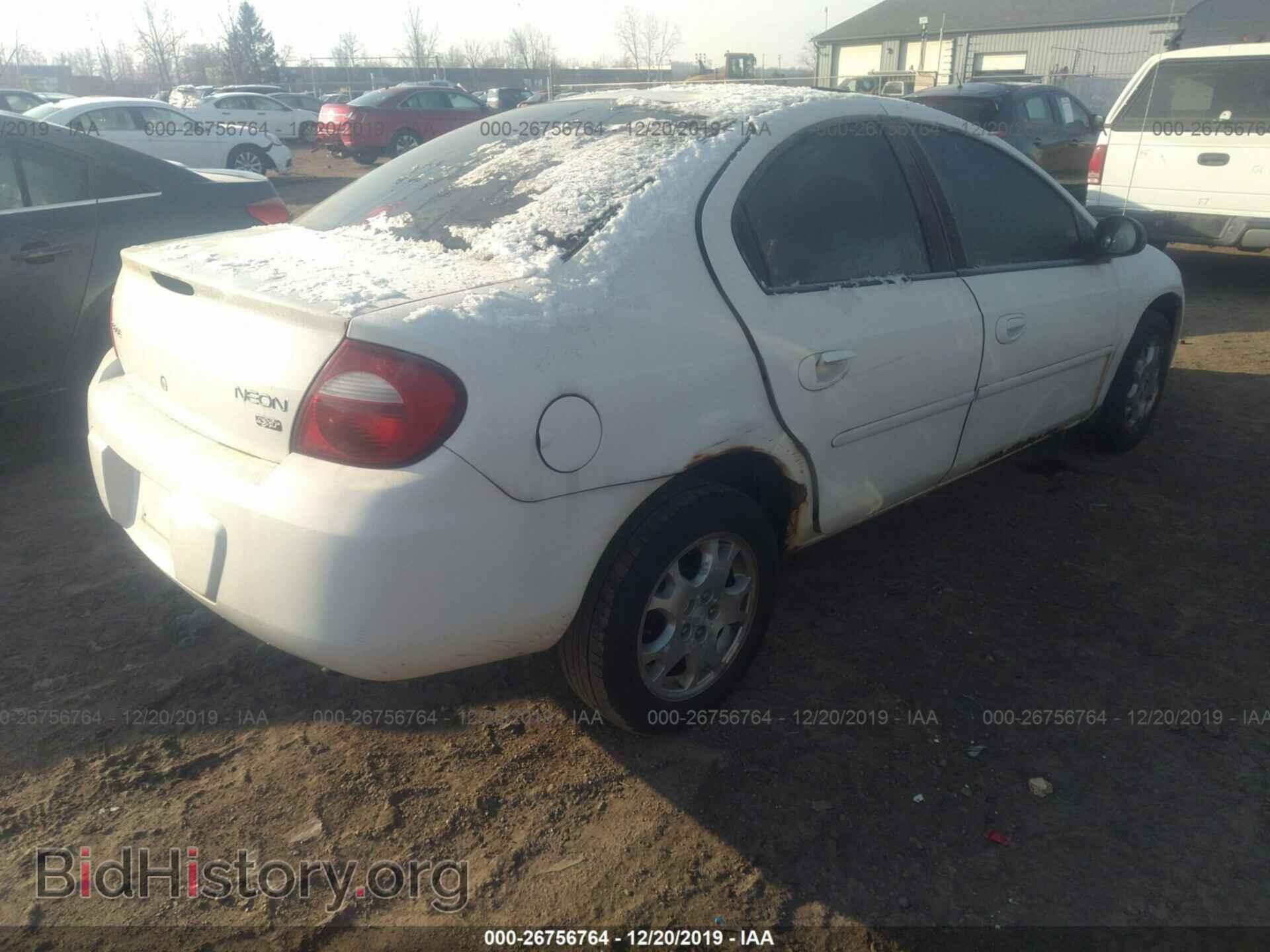 2005 DODGE NEON - VIN: 1B3ES56C95D229468 - Фото 4