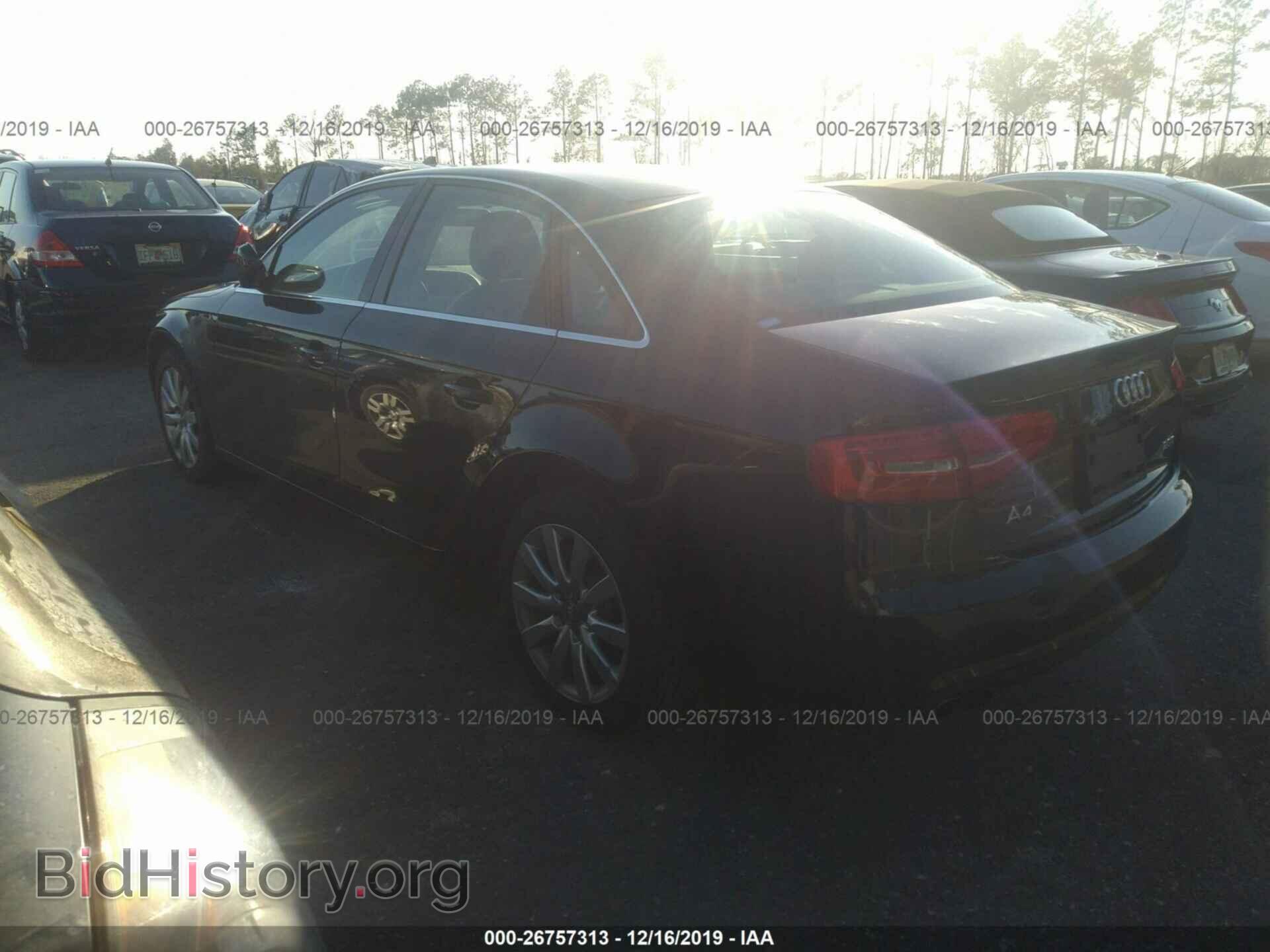 2013 Audi A4 - VIN: WAUAFAFL8DN011148 - Photo 3