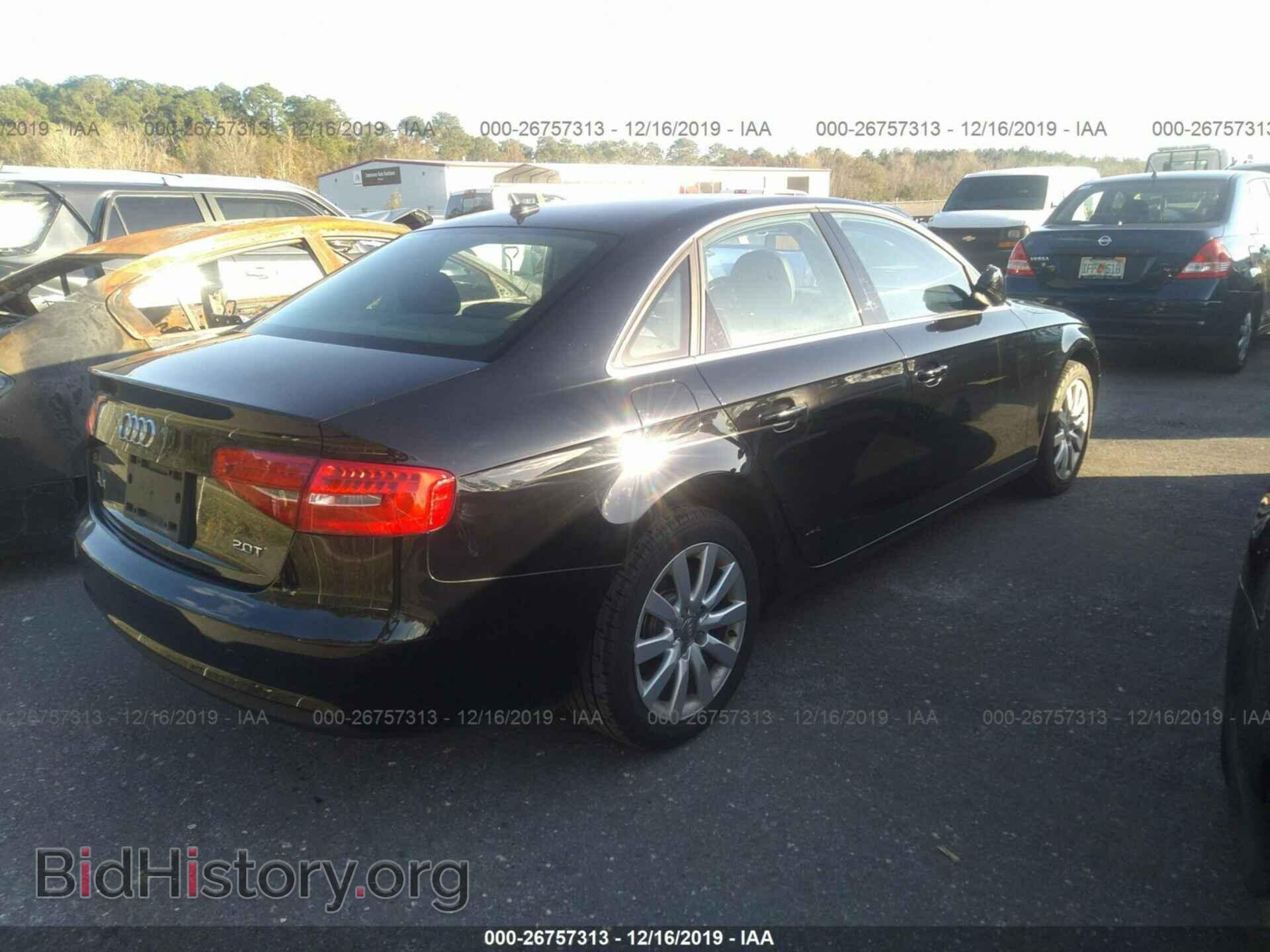 2013 Audi A4 - VIN: WAUAFAFL8DN011148 - Photo 4