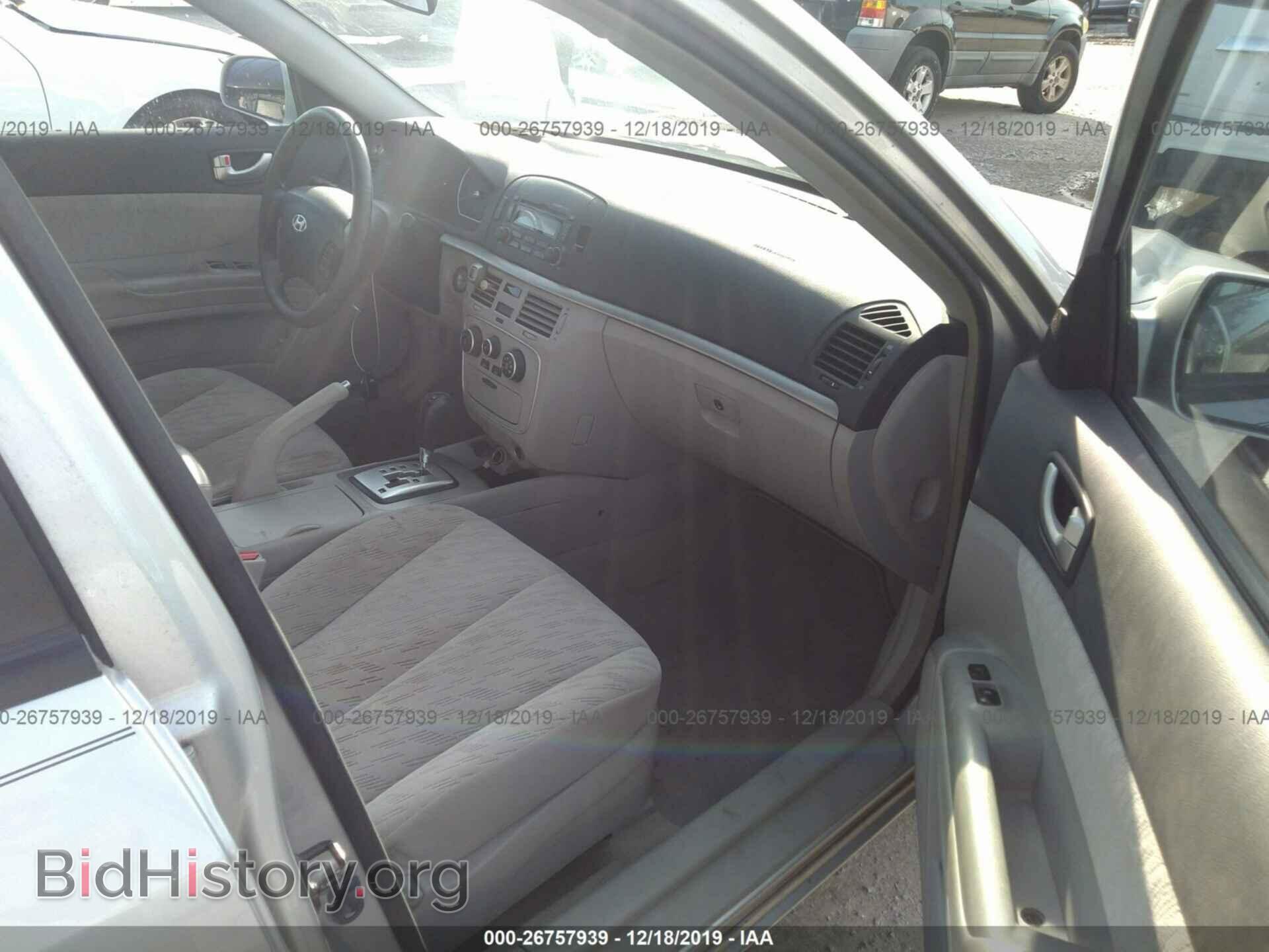2006 HYUNDAI SONATA - VIN: KMHET46C96A080158 - Фото 5