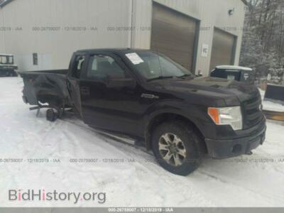 2013 Ford F150 Super Cab, black — VIN 1FTFX1EF5DFD51708, IAAI