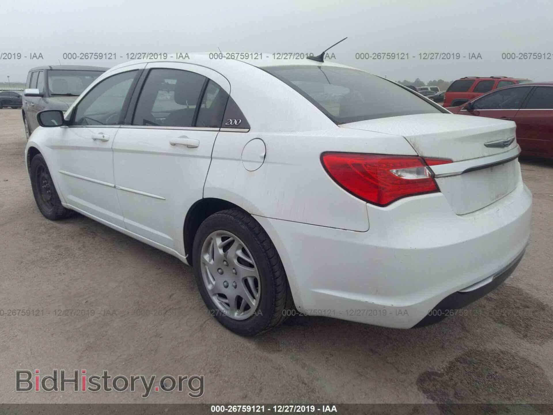 2012 Chrysler 200 - VIN: 1C3CCBAB9CN200077 - Фото 3
