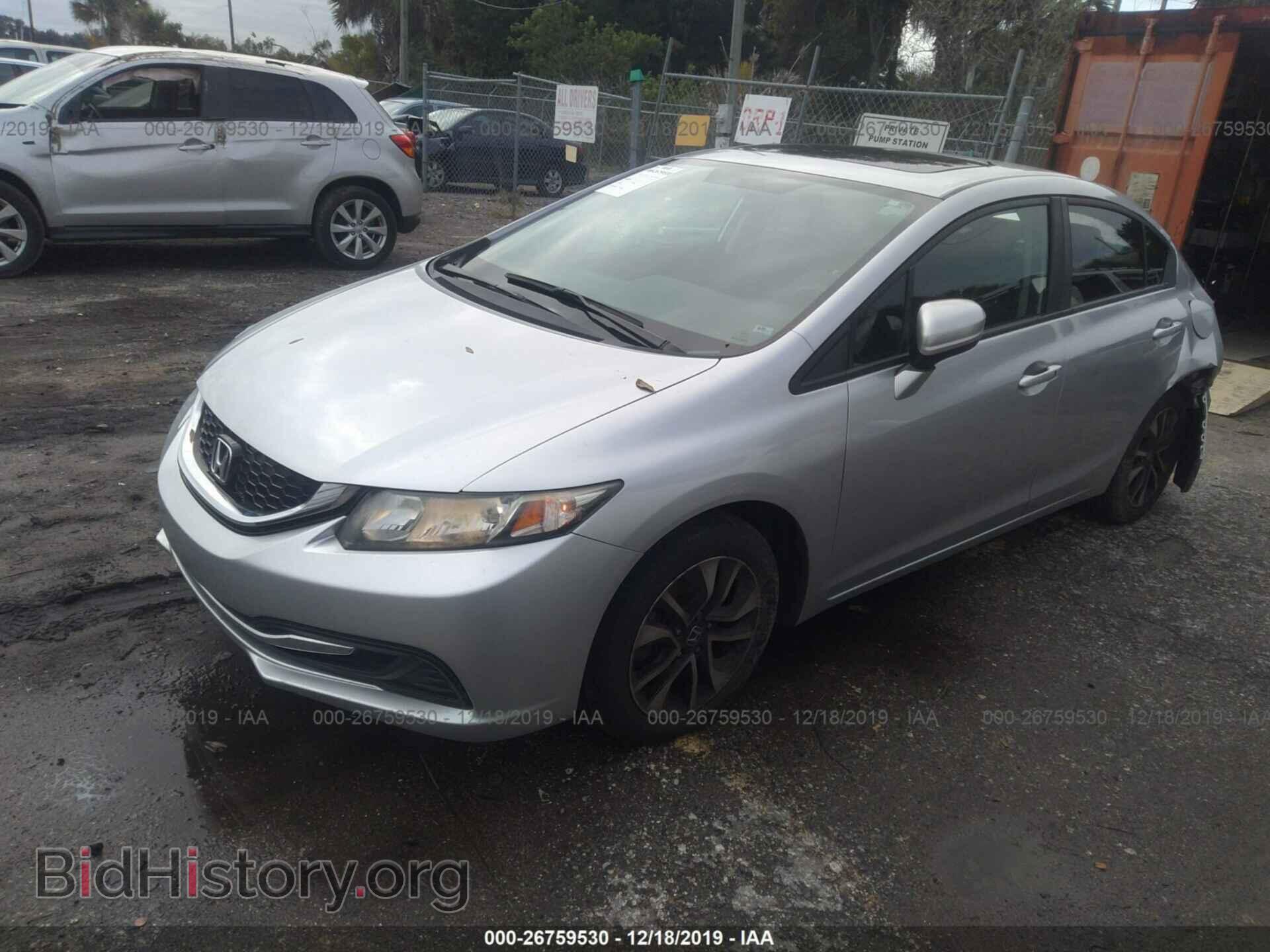 2014 HONDA CIVIC - VIN: 19XFB2F89EE003216 - Фото 2