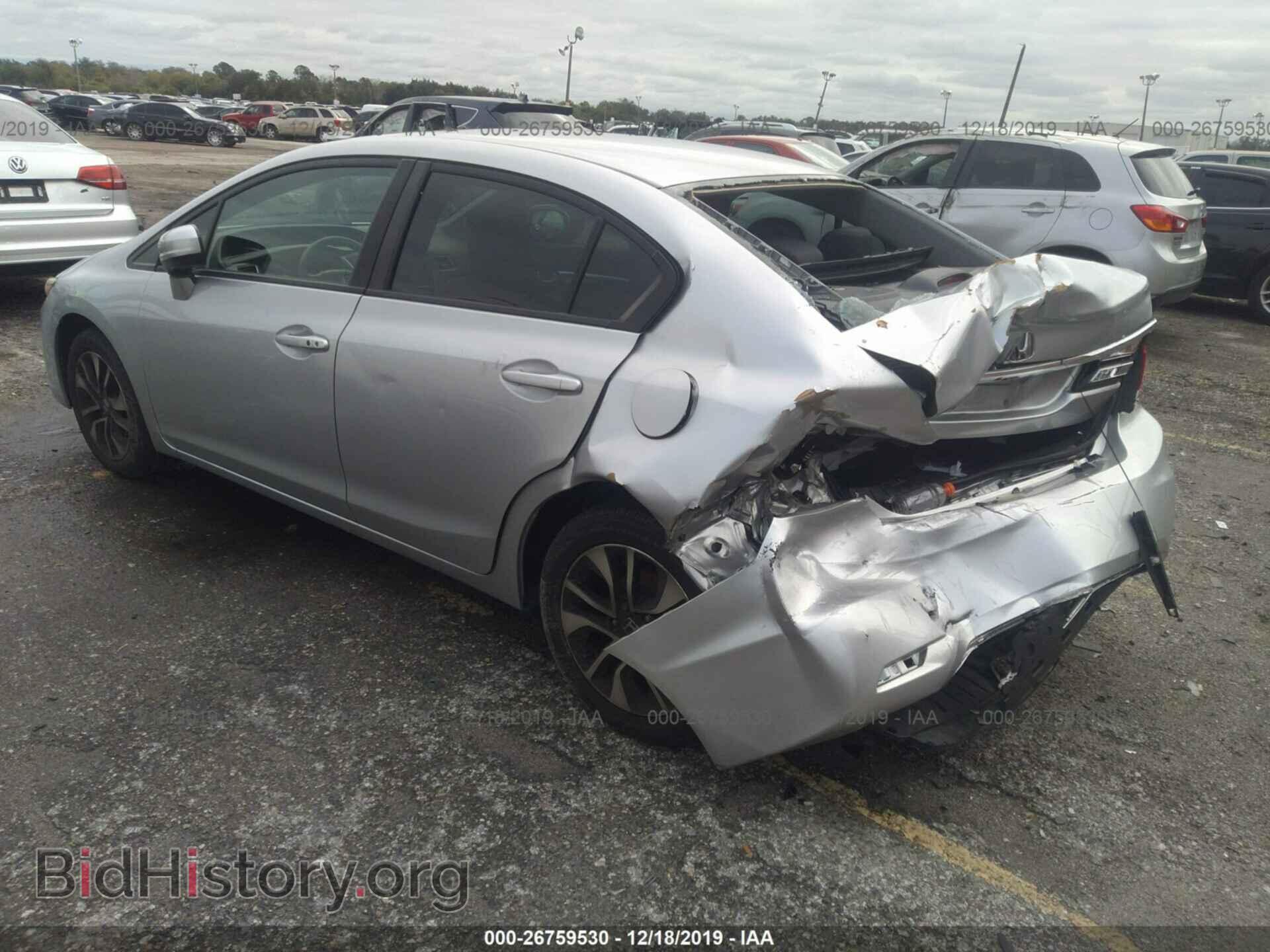 2014 HONDA CIVIC - VIN: 19XFB2F89EE003216 - Фото 3