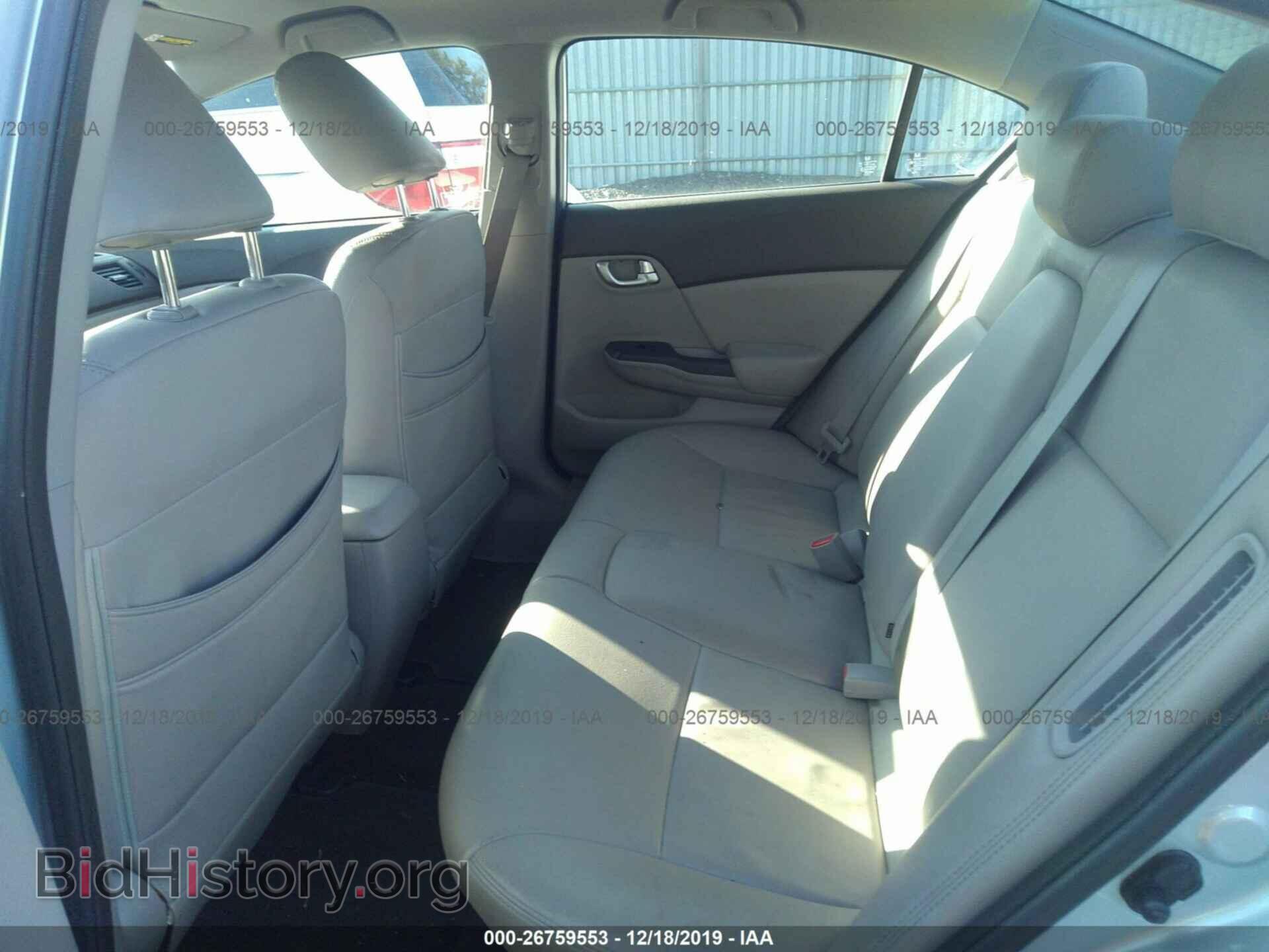 2012 HONDA CIVIC - VIN: JHMFB4F23CS006340 - Photo 8