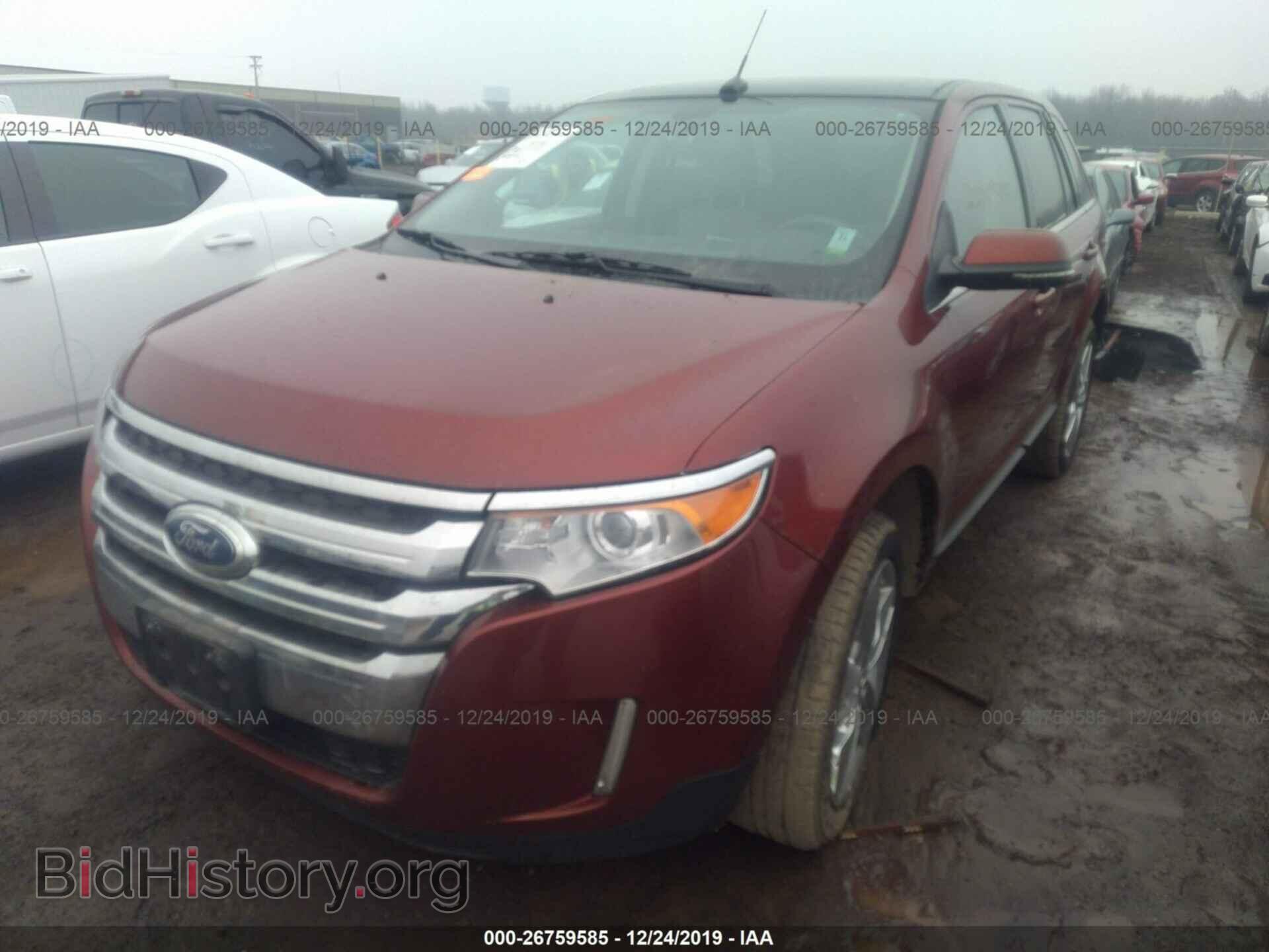 2014 FORD EDGE - VIN: 2FMDK4KC4EBA82102 - Фото 2