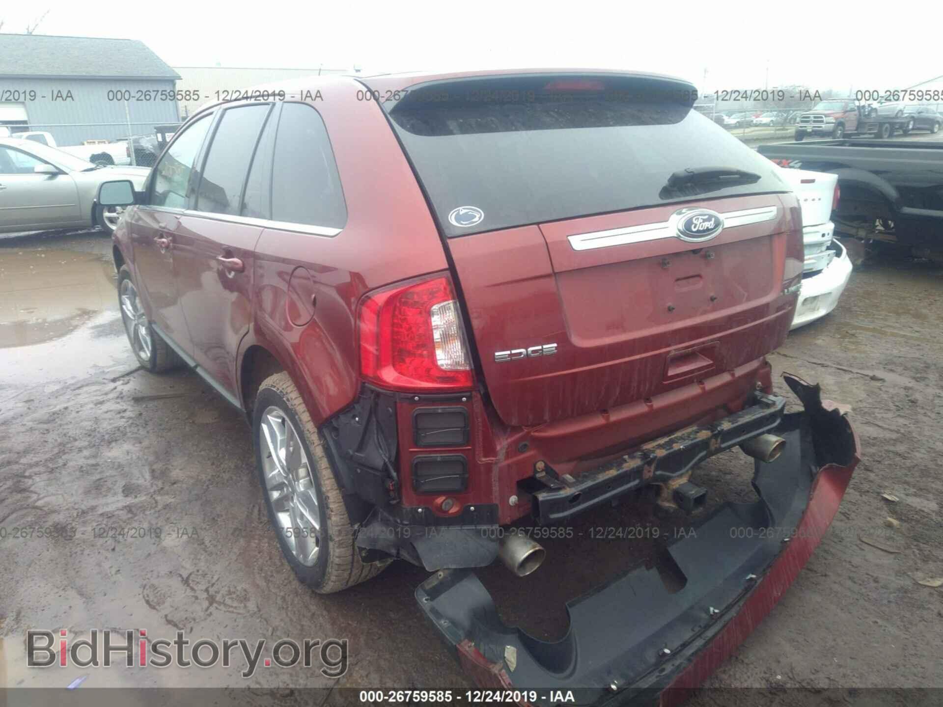 2014 FORD EDGE - VIN: 2FMDK4KC4EBA82102 - Фото 3