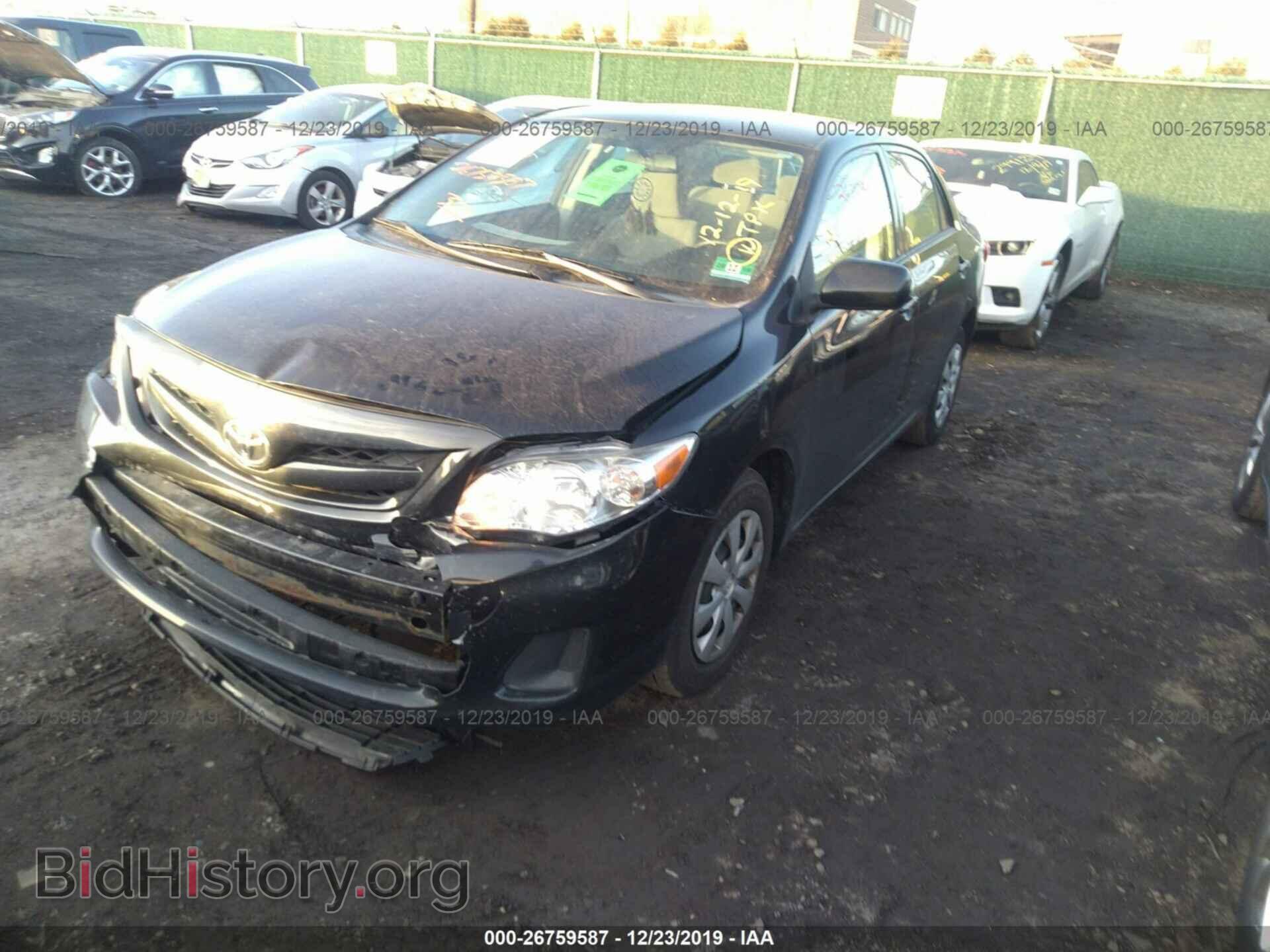 2013 TOYOTA COROLLA - VIN: 2T1BU4EE5DC966557 - Фото 2