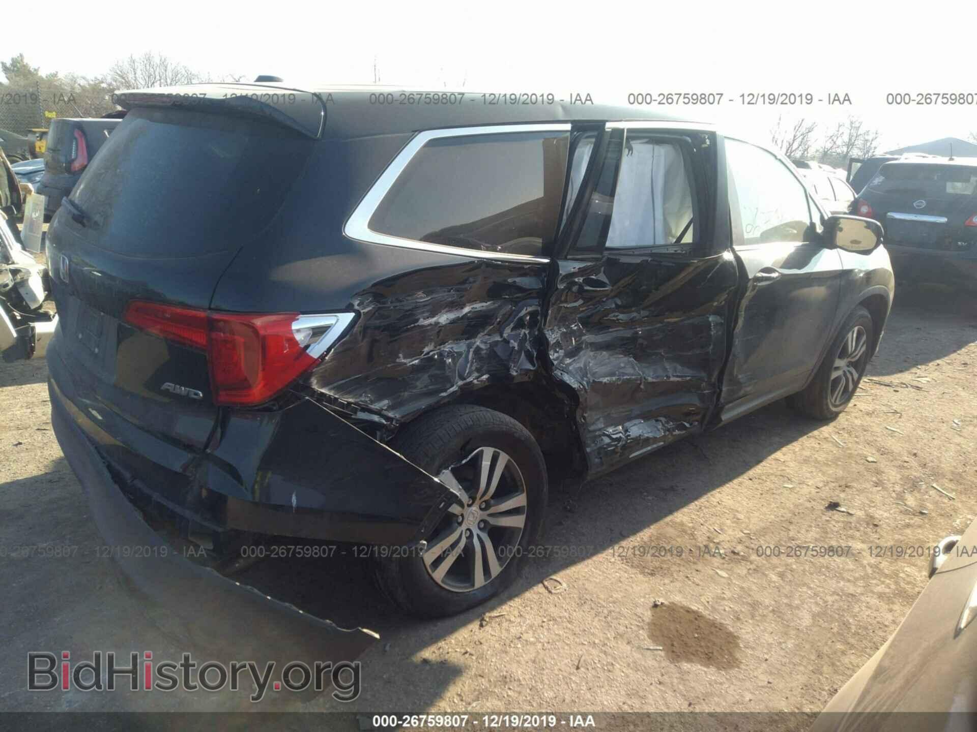 2018 HONDA PILOT - VIN: 5FNYF6H67JB053018 - Фото 4