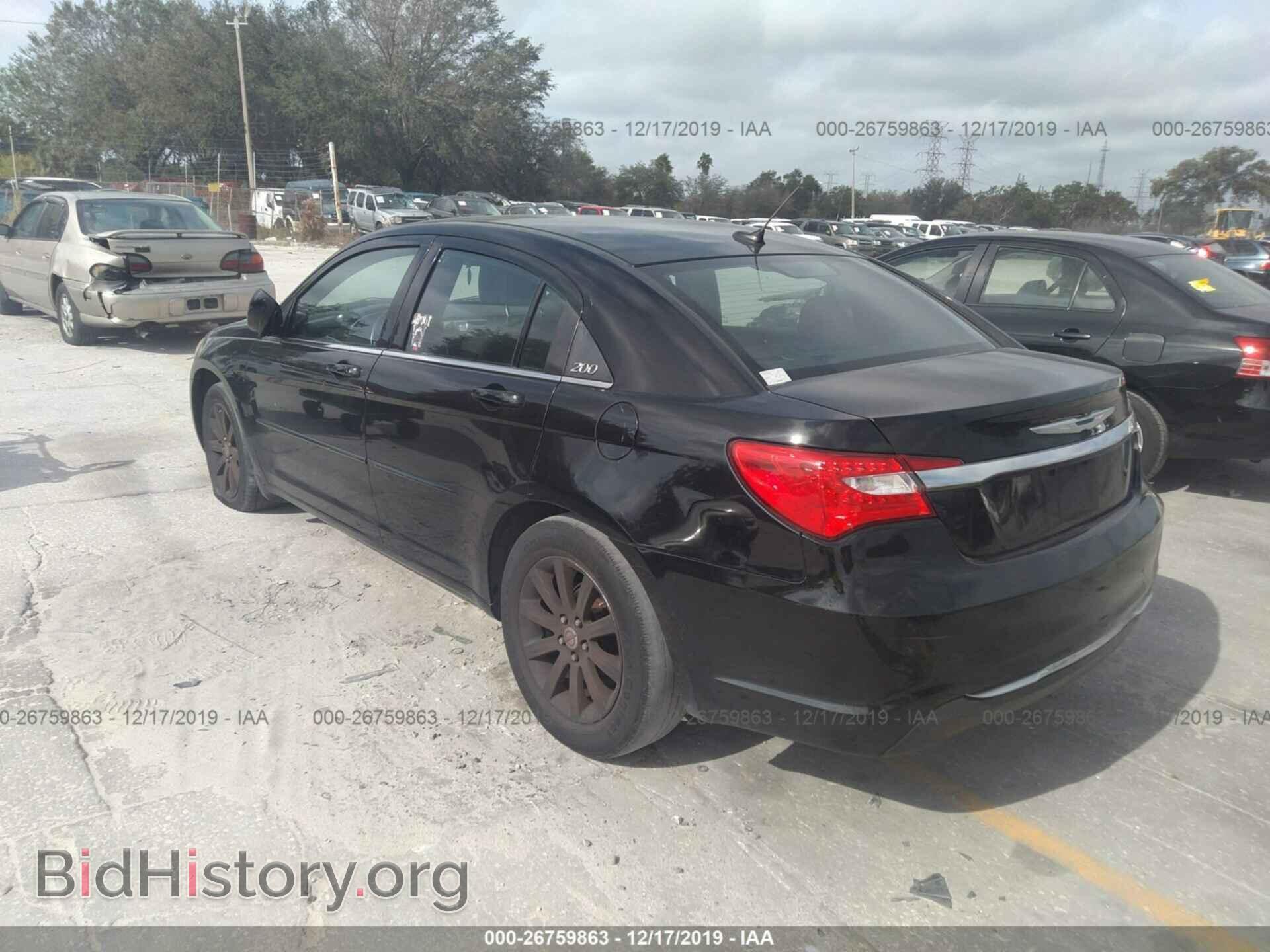 2013 CHRYSLER 200 - VIN: 1C3CCBBBXDN639109 - Фото 3