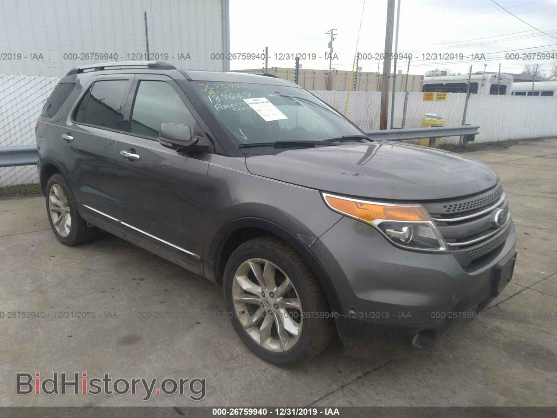 Фотография 1FM5K8F87DGA45456 - FORD EXPLORER 2013