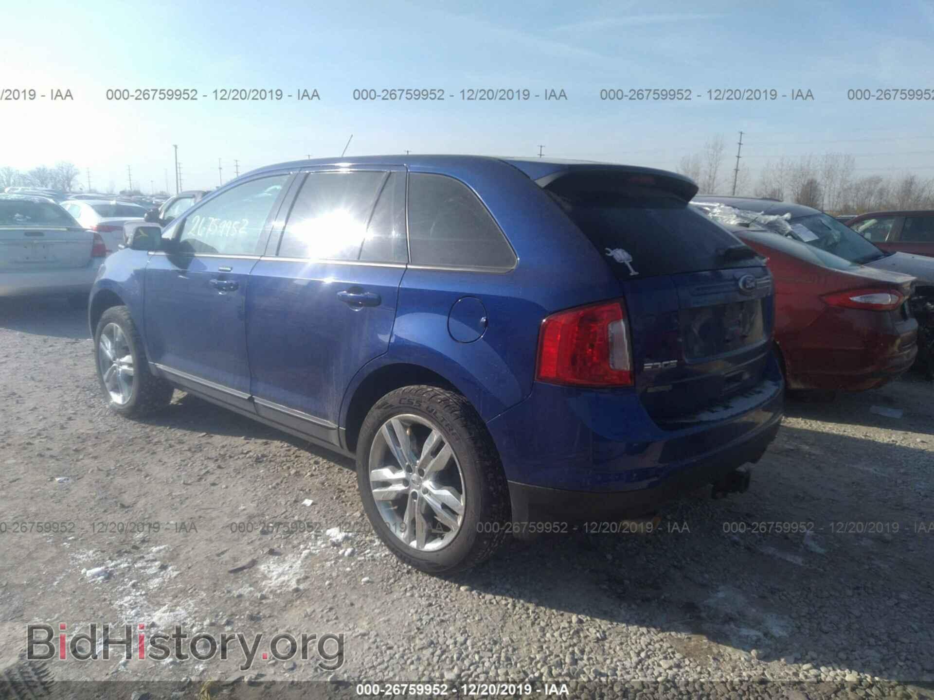 2014 FORD EDGE - VIN: 2FMDK4JC8EBA99809 - Фото 3