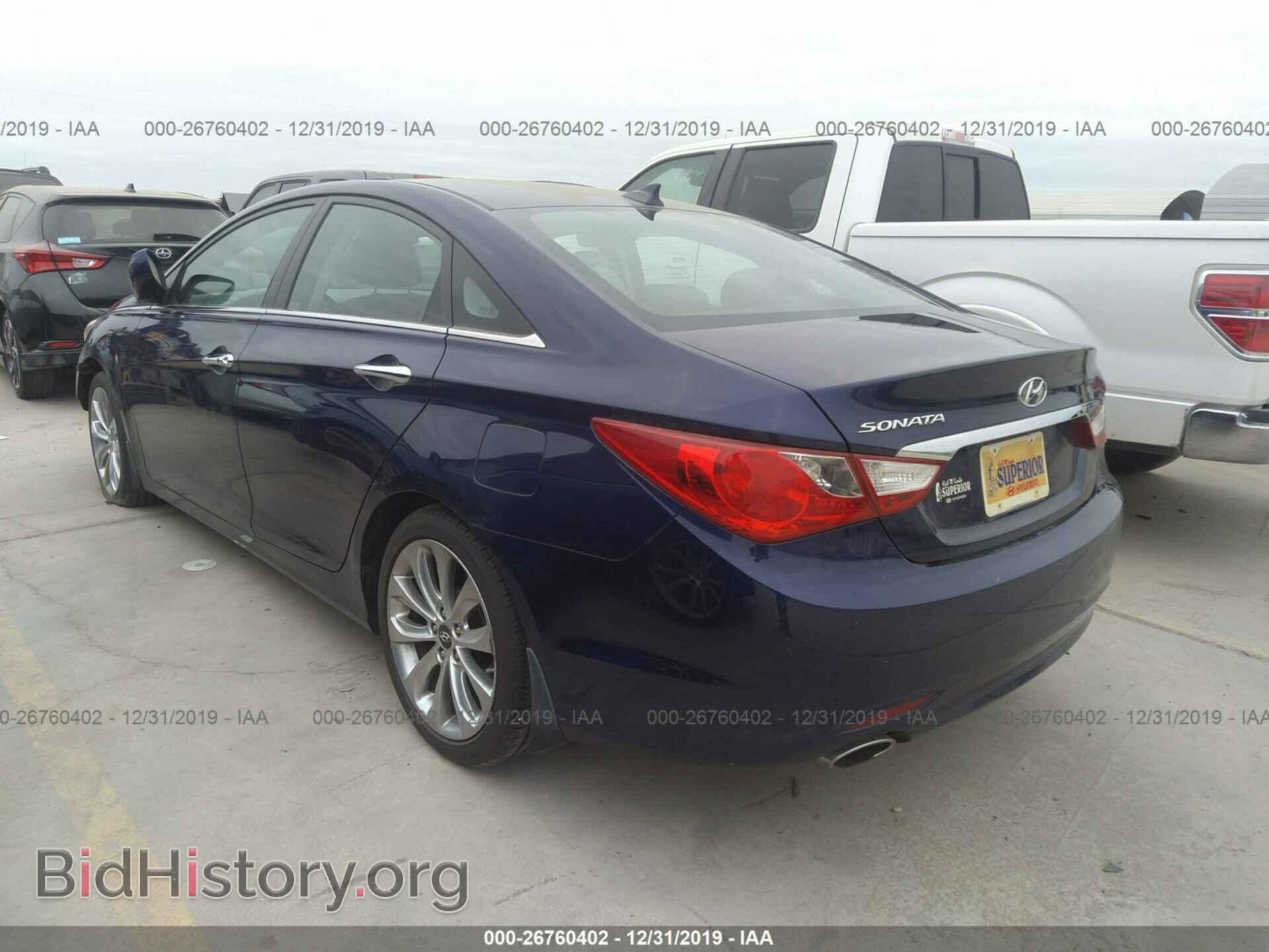 2012 HYUNDAI SONATA - VIN: 5NPEC4AC5CH393370 - Фото 3