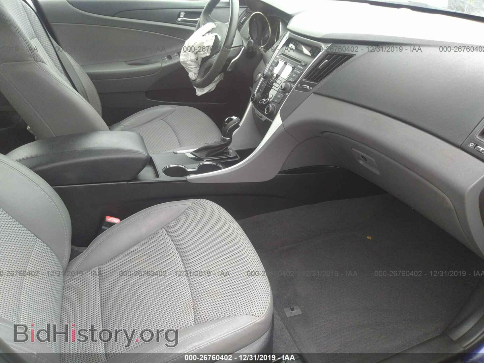 2012 HYUNDAI SONATA - VIN: 5NPEC4AC5CH393370 - Фото 5