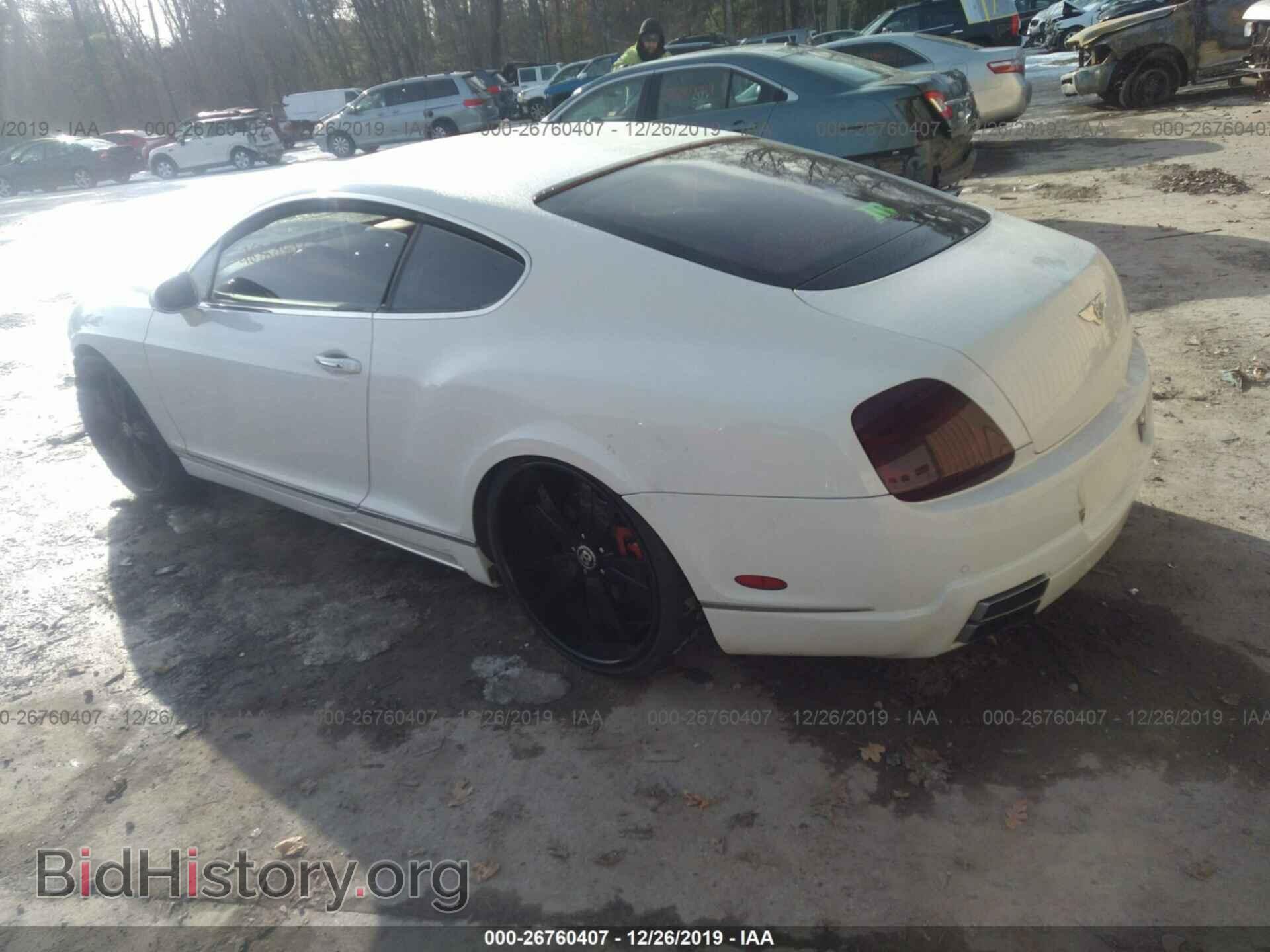 2007 BENTLEY CONTINENTAL - VIN: SCBCR73W67C048299 - Фото 3