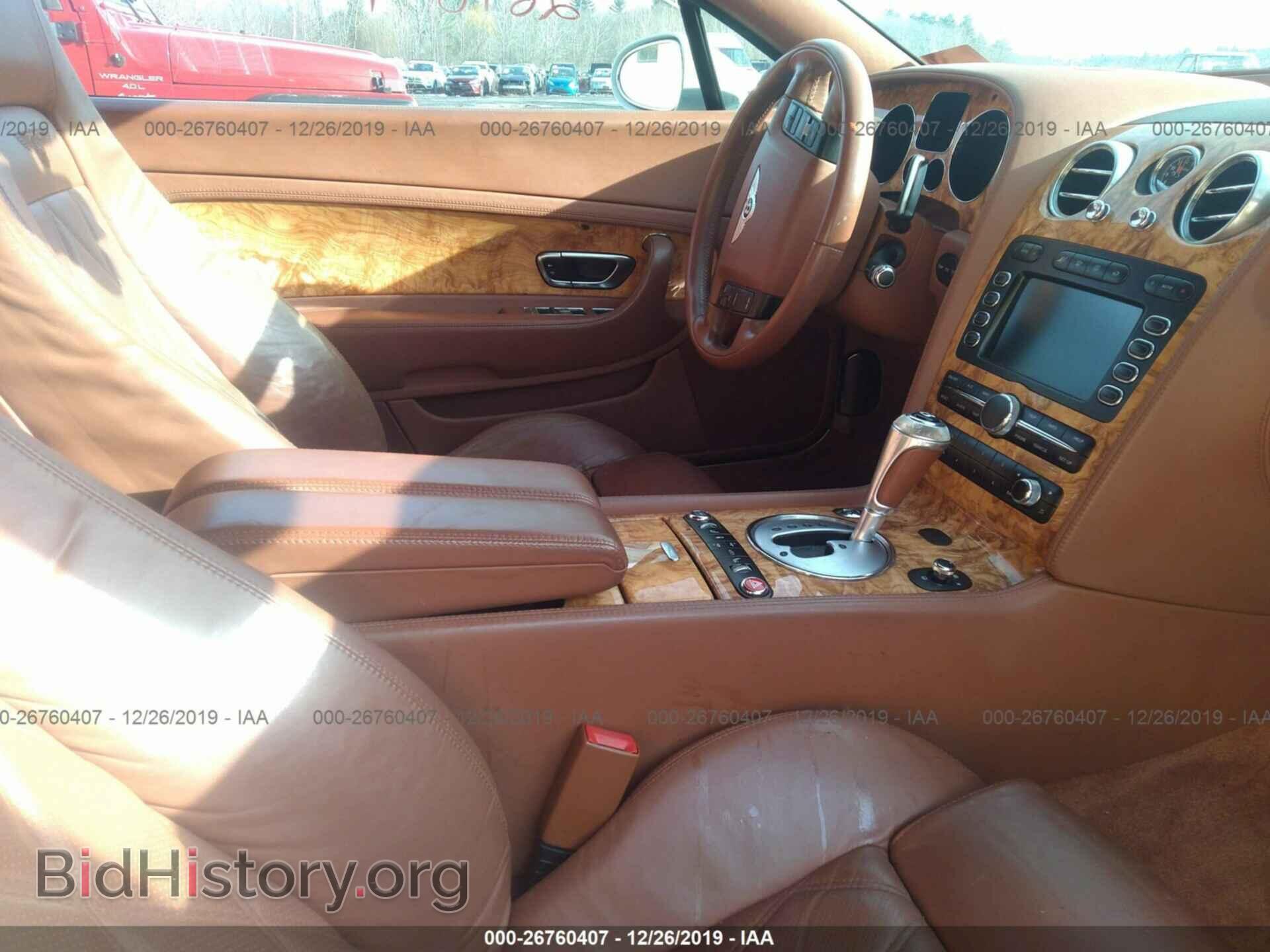 2007 BENTLEY CONTINENTAL - VIN: SCBCR73W67C048299 - Фото 5