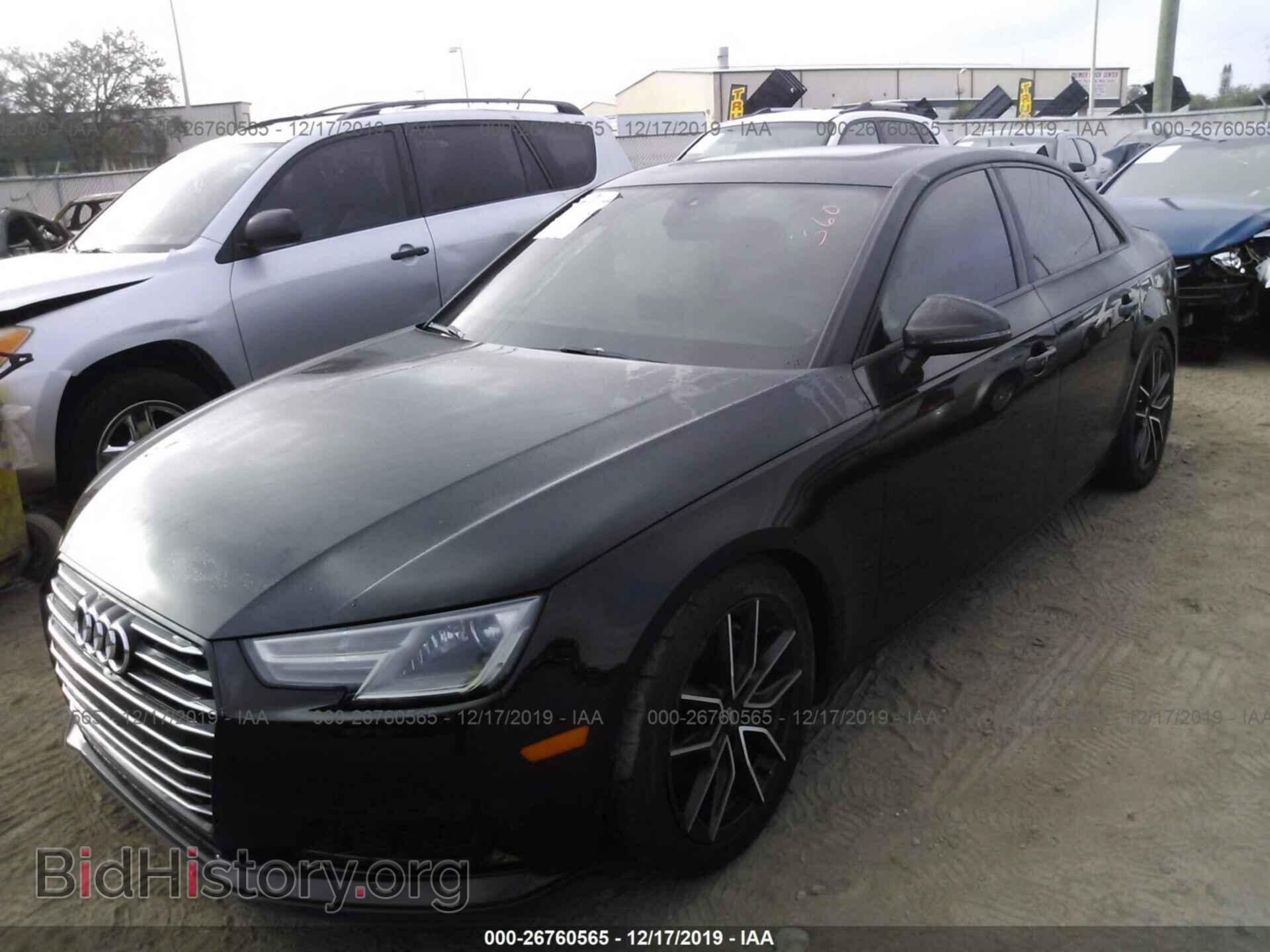 2017 AUDI A4 - VIN: WAUGNAF49HN059110 - Фото 2