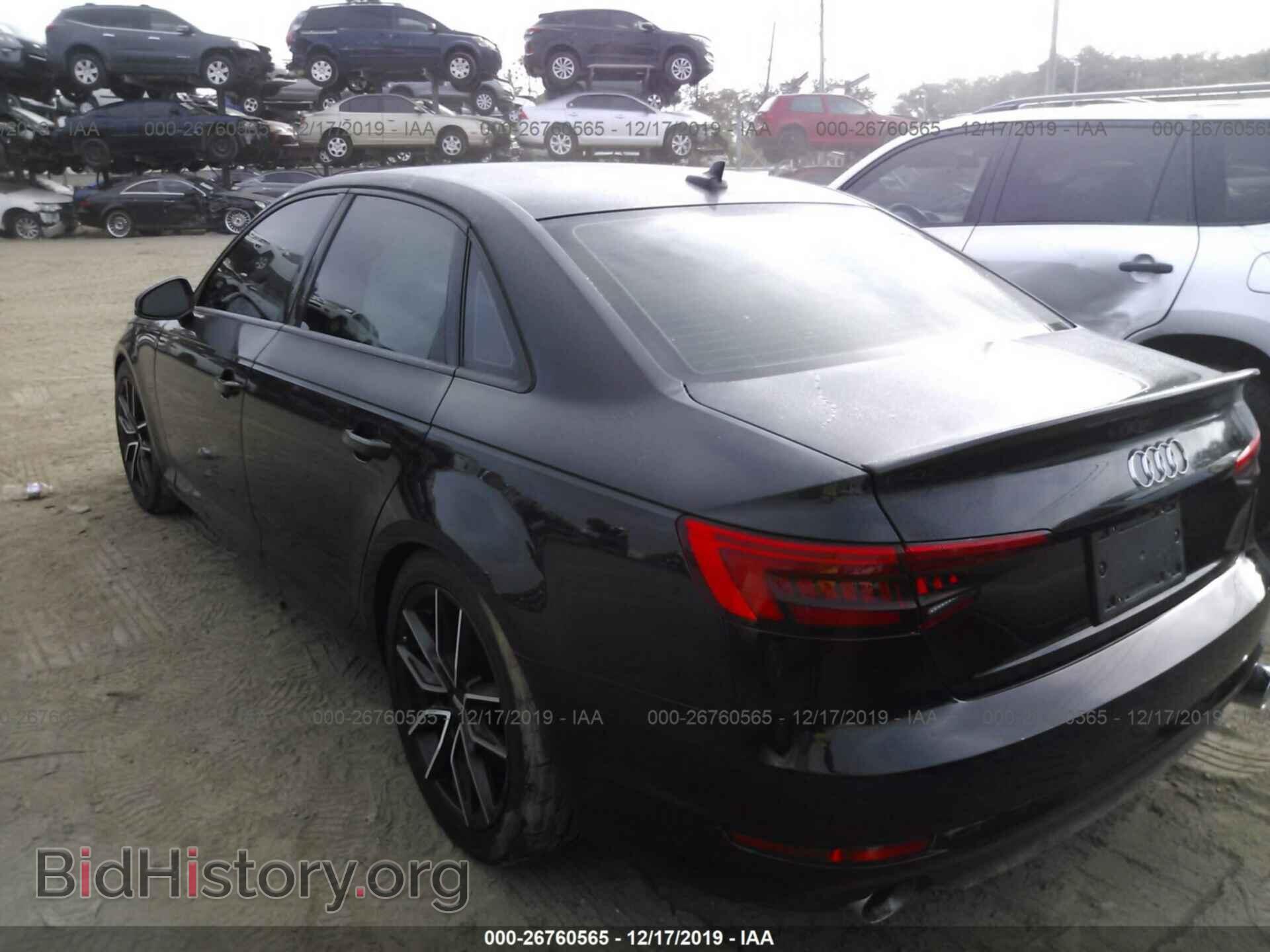2017 AUDI A4 - VIN: WAUGNAF49HN059110 - Фото 3